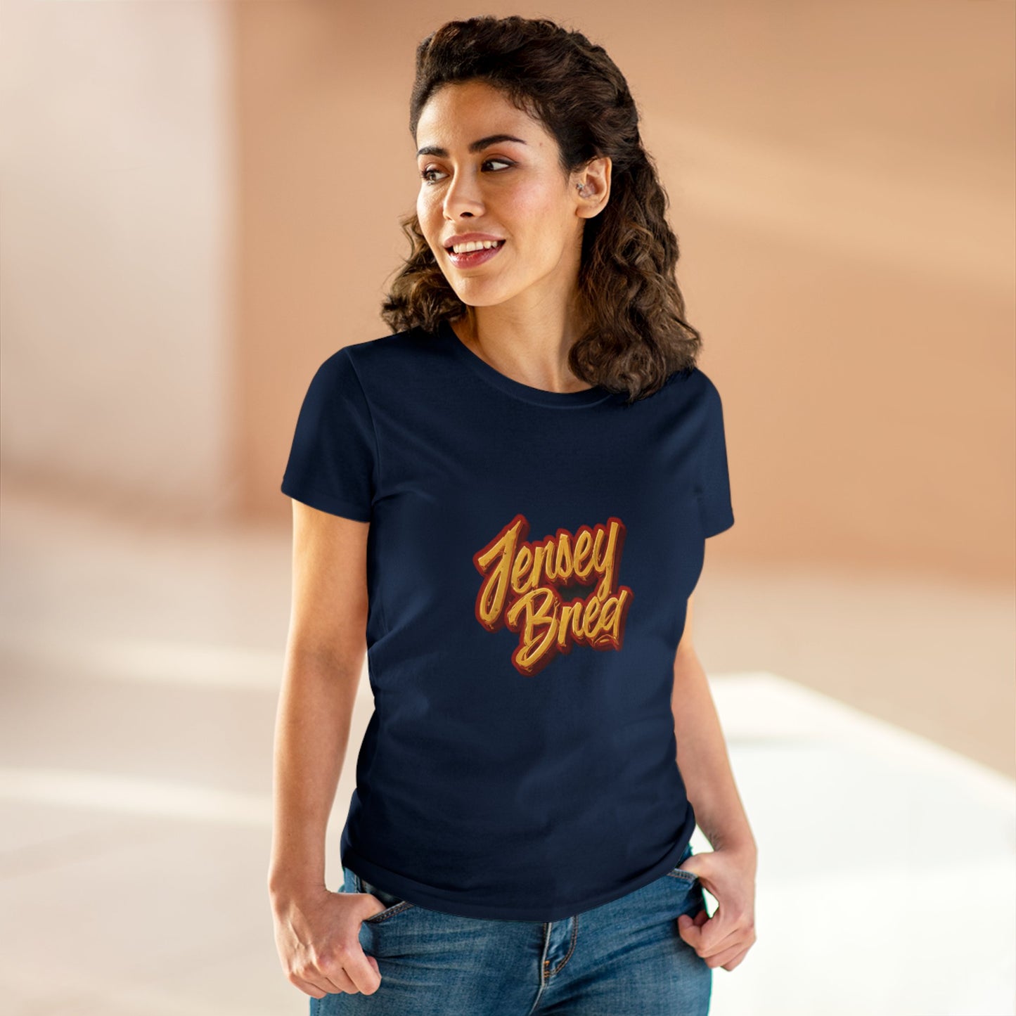 Jersey Bred Women's Midweight Cotton Tee