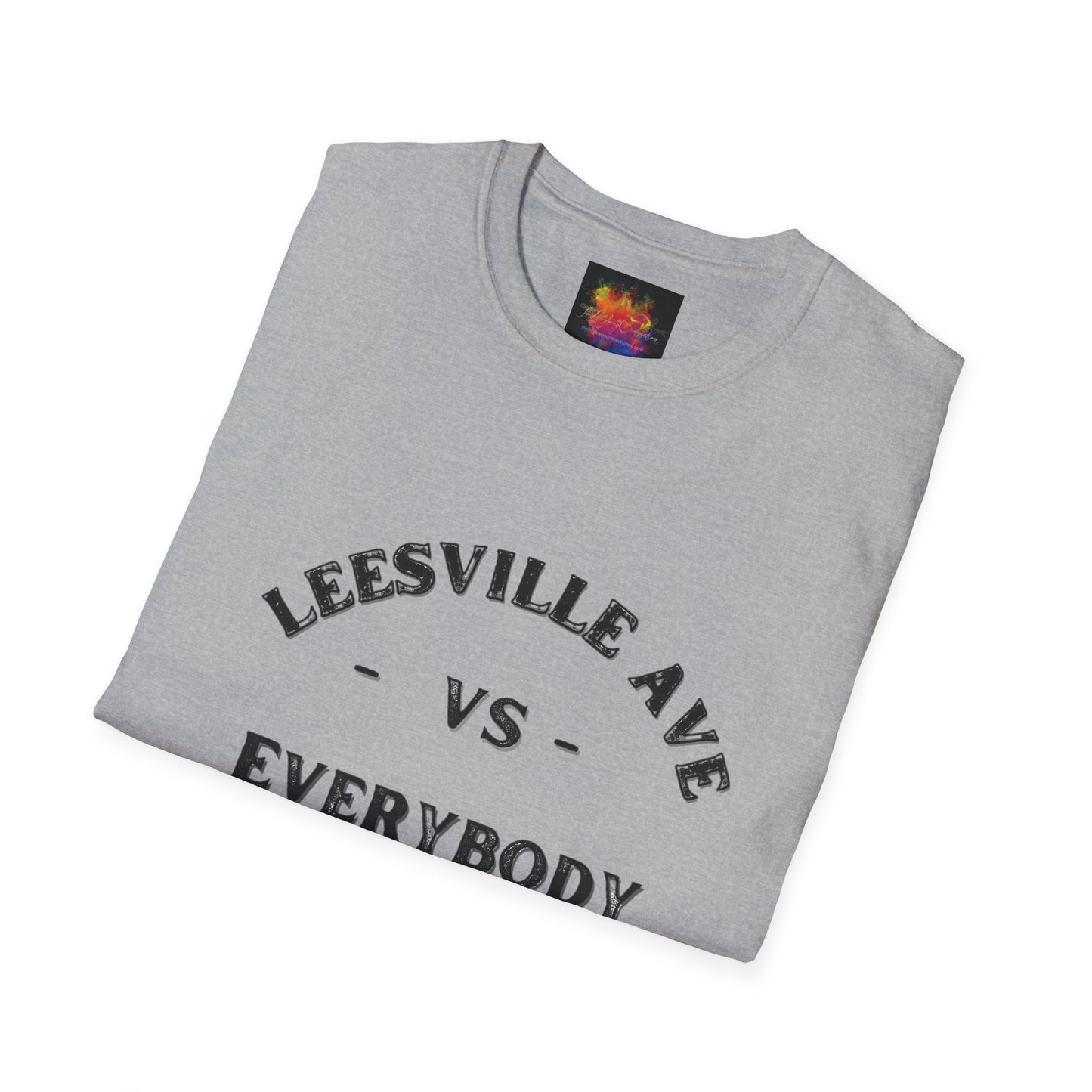 LEESVILLE AVE vs EvERYBODY Unisex Softstyle T-Shirt