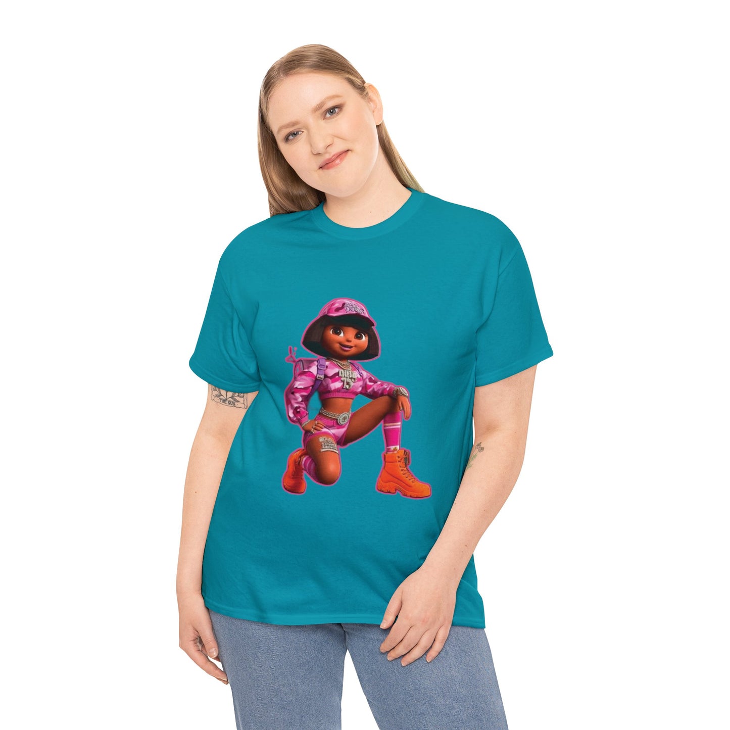 DORA MINAJ Unisex Heavy Cotton Tee