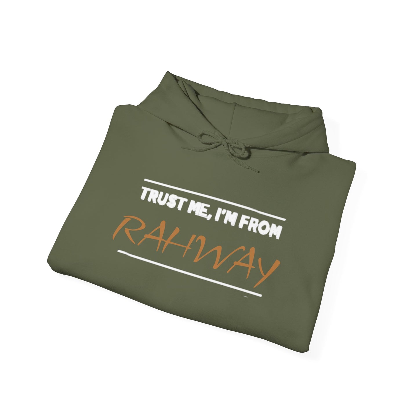 Trust Me, I'm From Rahway..Unisex Heavy Blend™ Hooded Sweatshirt