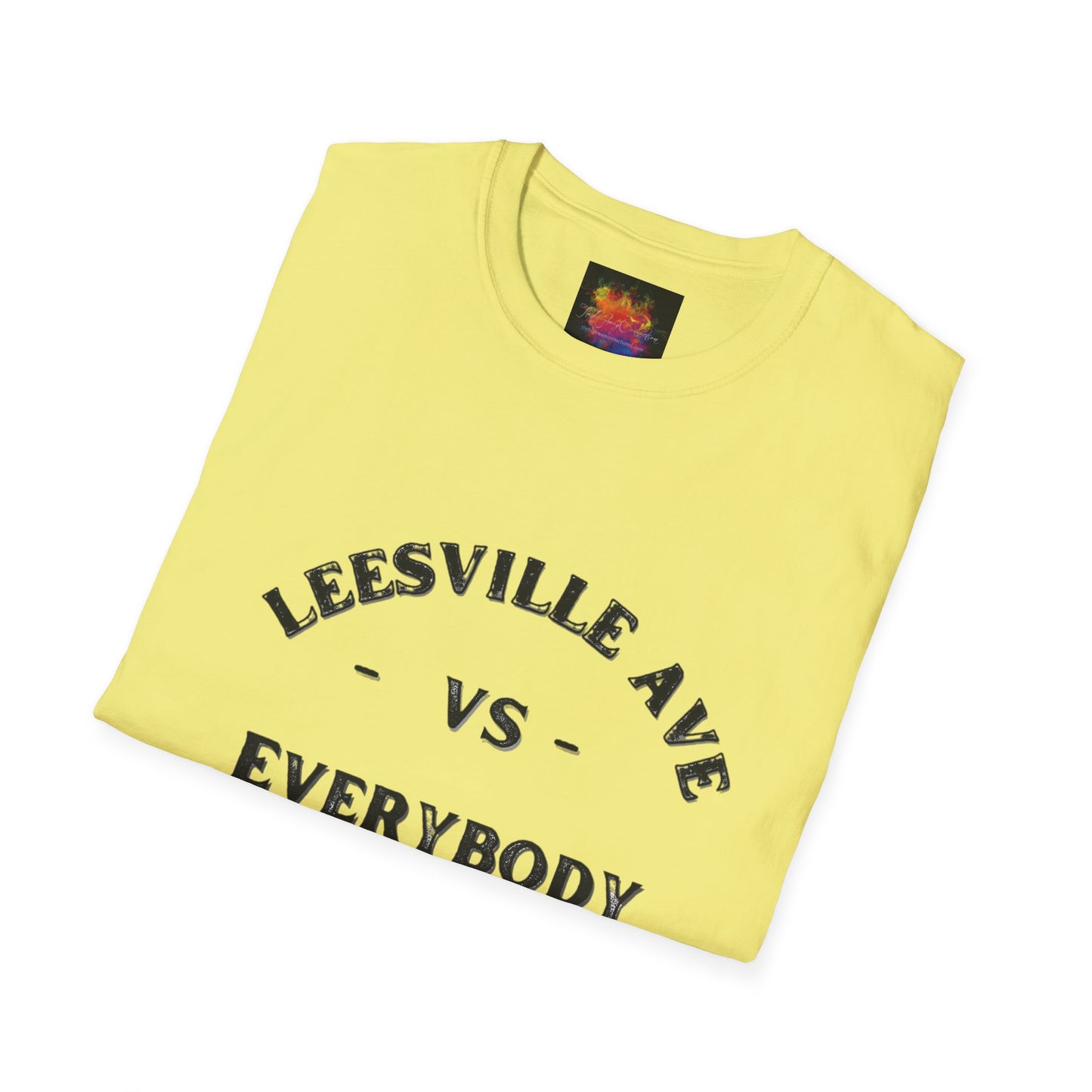 LEESVILLE AVE vs EvERYBODY Unisex Softstyle T-Shirt