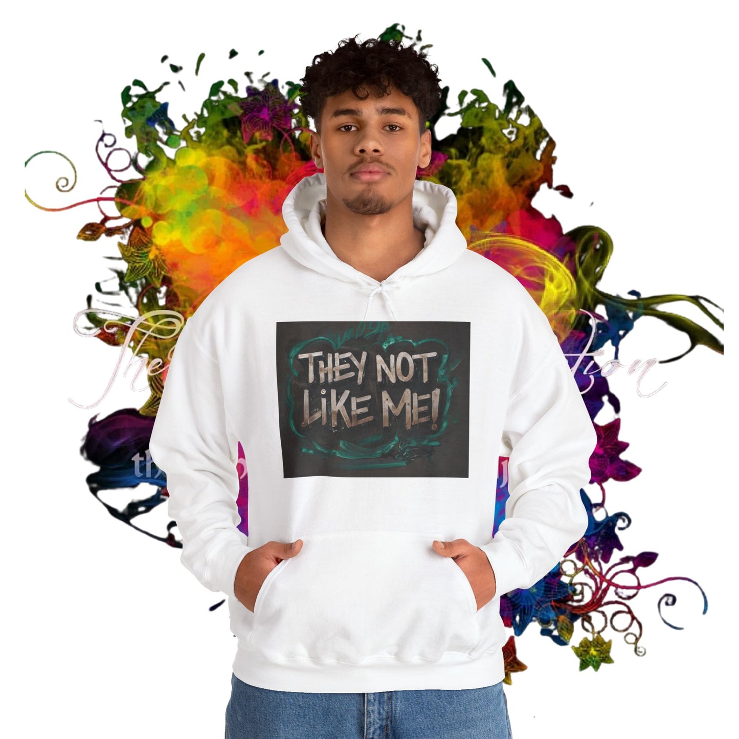 They Not Like Me ! Unisex Heavy Blend™ Hooded Sweatshirt