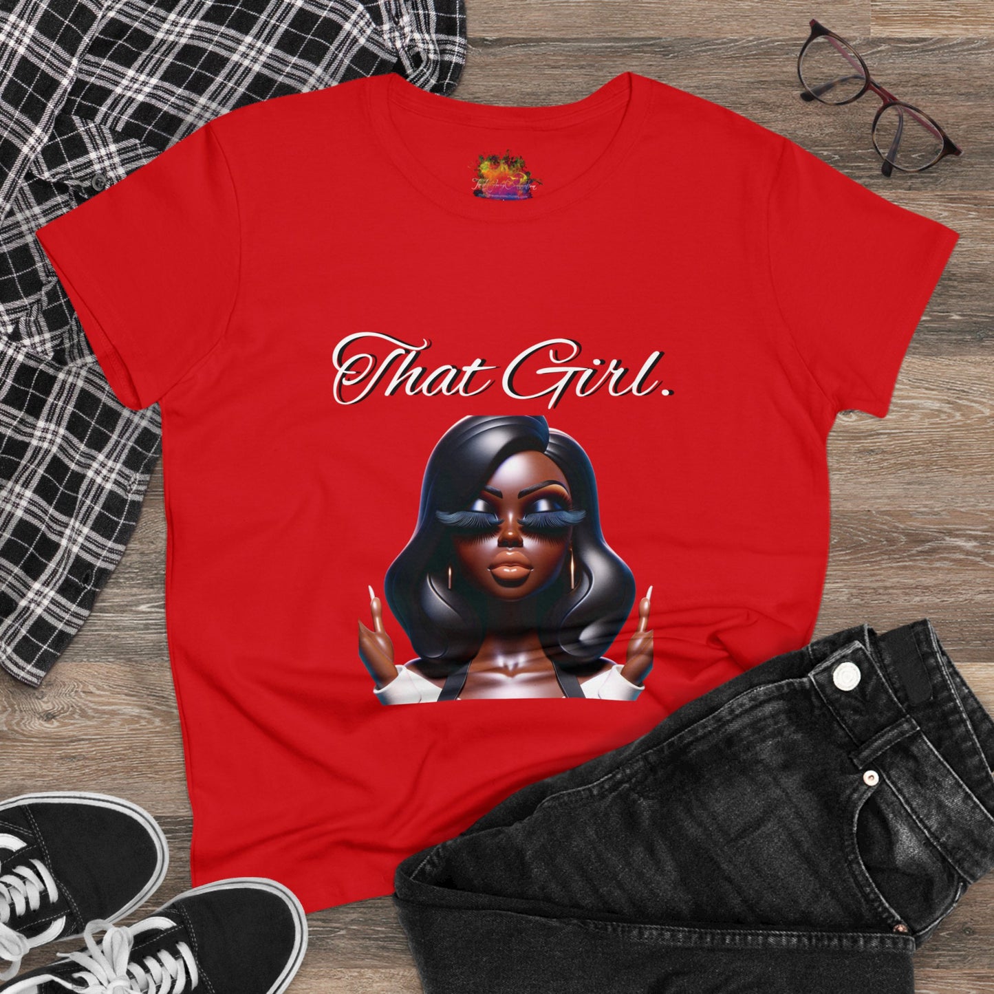 That Girl ...Women's Midweight Cotton Tee