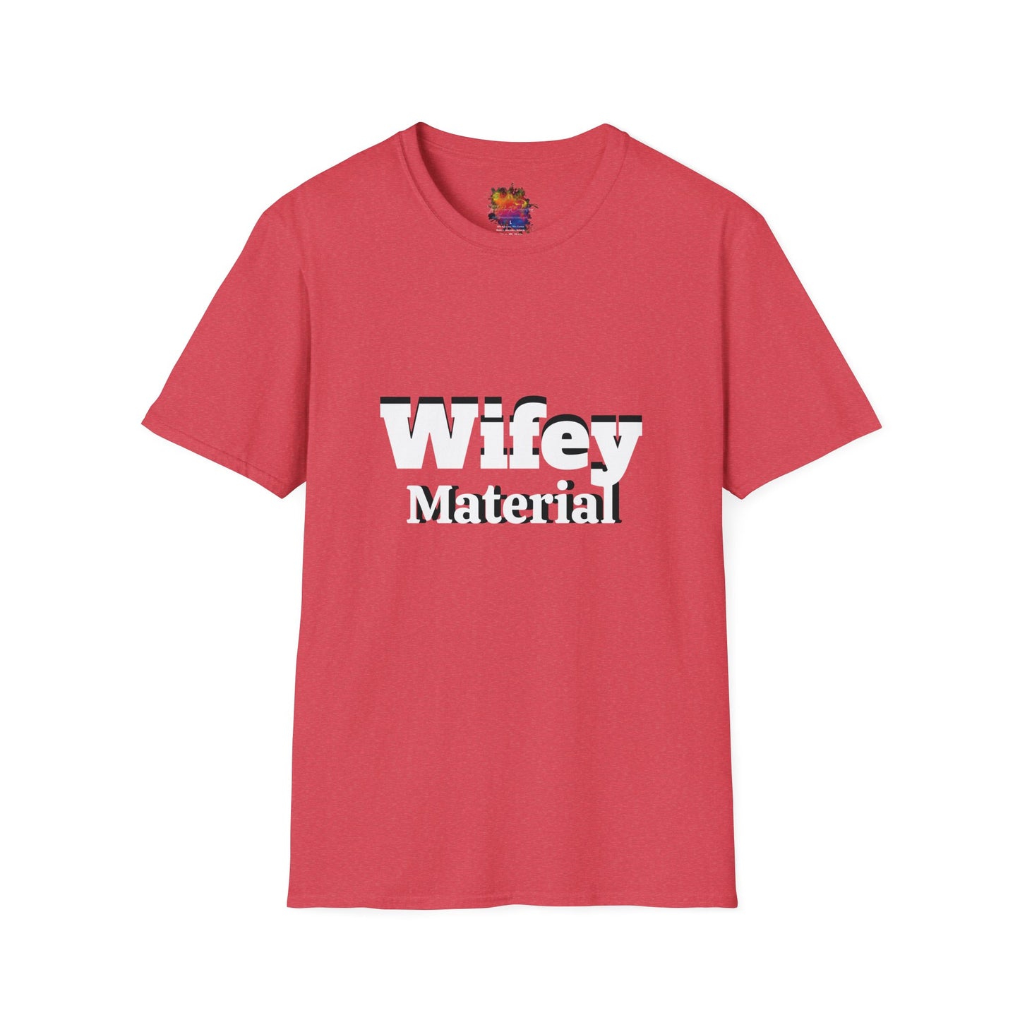 Wifey Material Unisex Softstyle T-Shirt