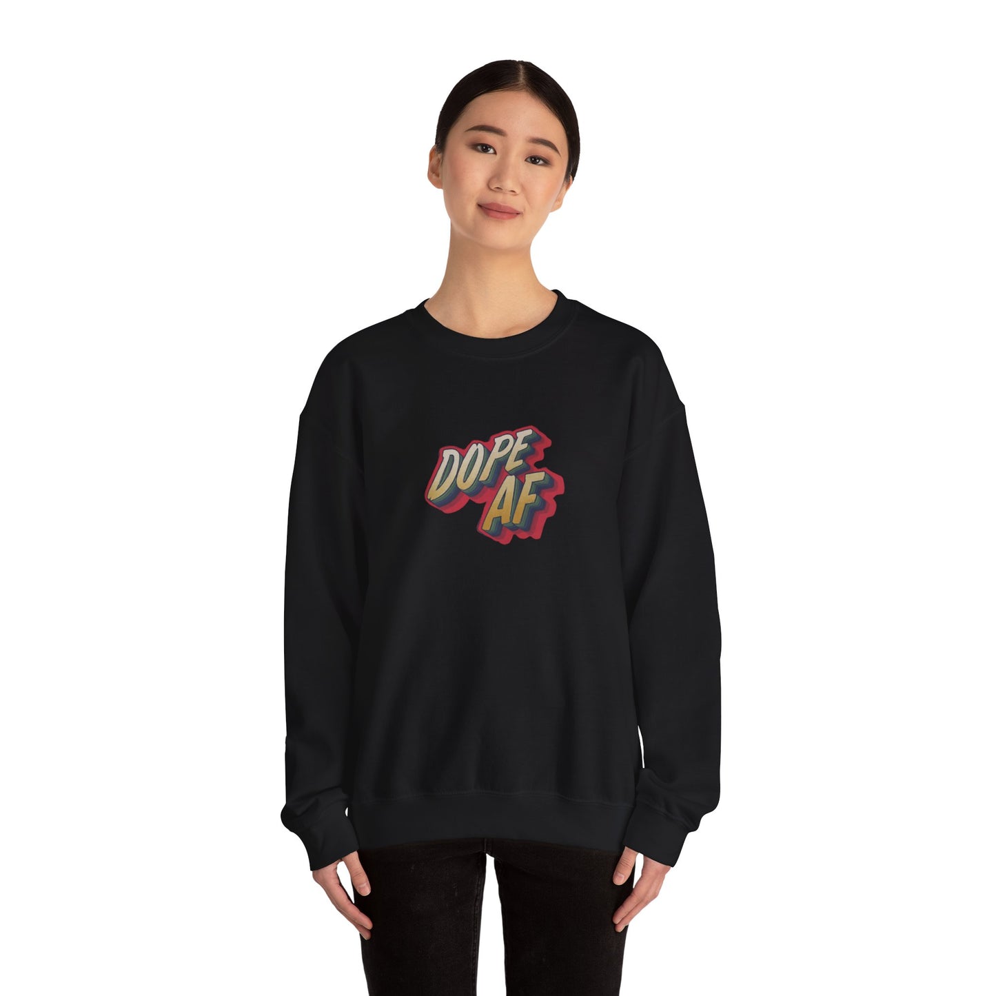 Dope  AF Unisex Heavy Blend™ Crewneck Sweatshirt