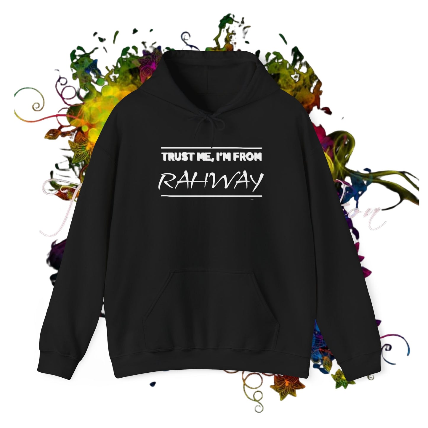 Trust Me, I'm From Rahway..Unisex Heavy Blend™ Hooded Sweatshirt