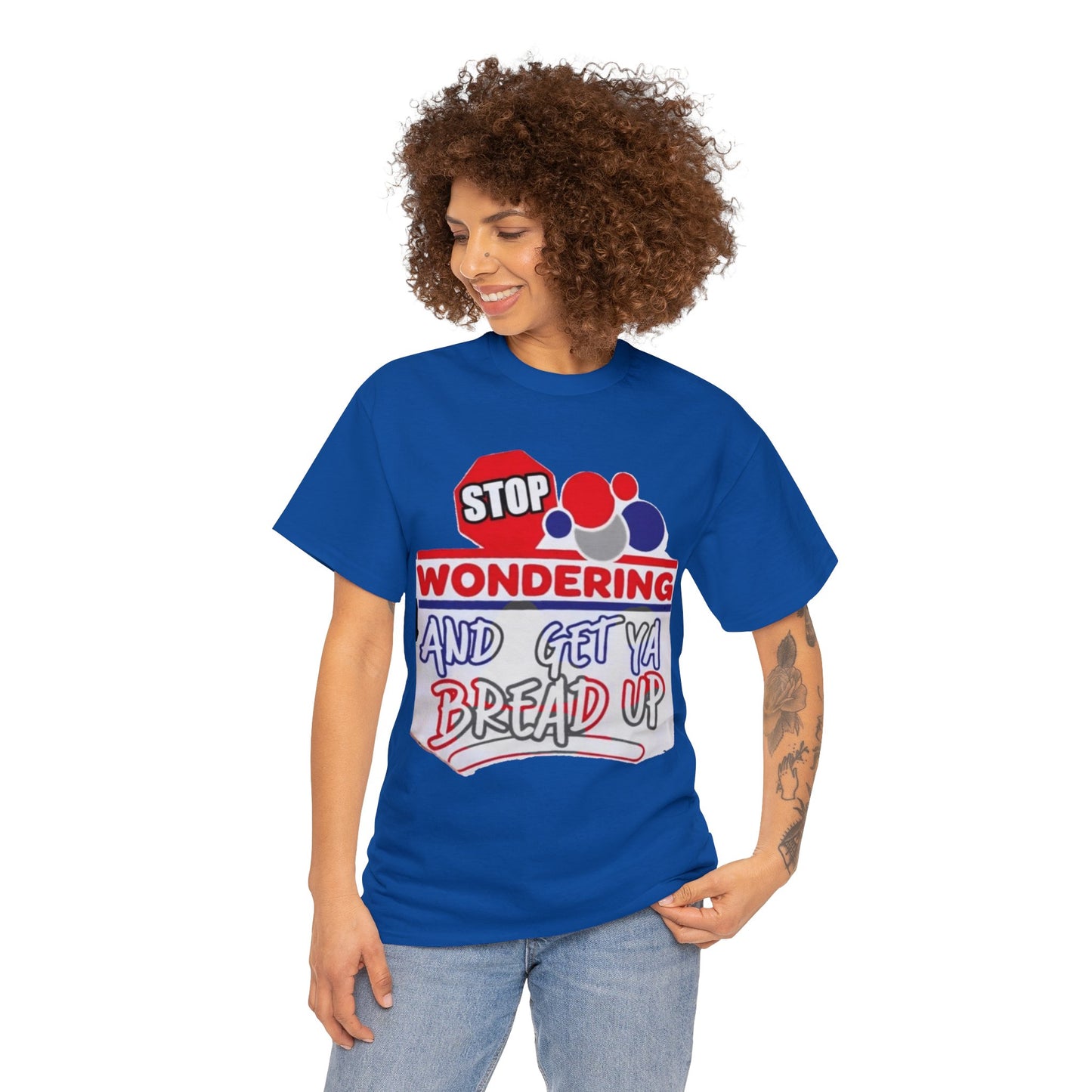 Stop Wonderin' Unisex Heavy Cotton Tee