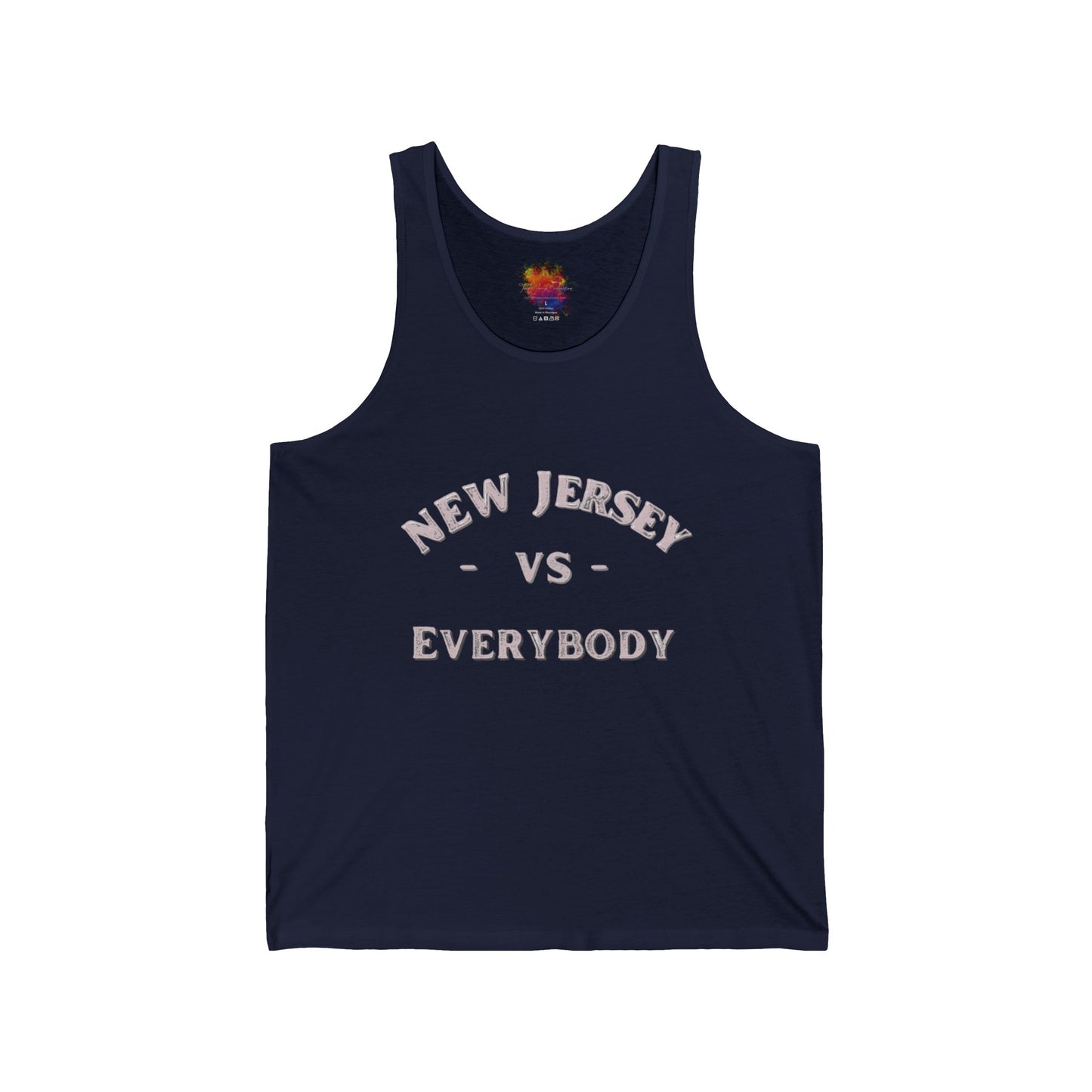 NJ vs Everybody Unisex Jersey Tank