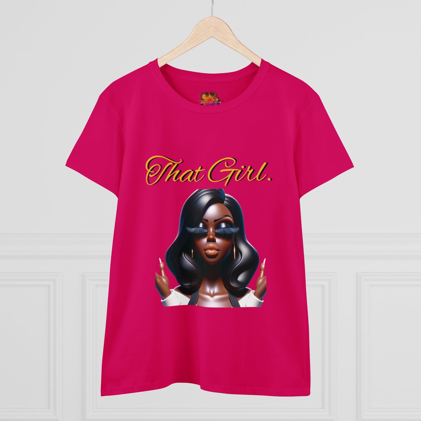 That Girl ...Women's Midweight Cotton Tee