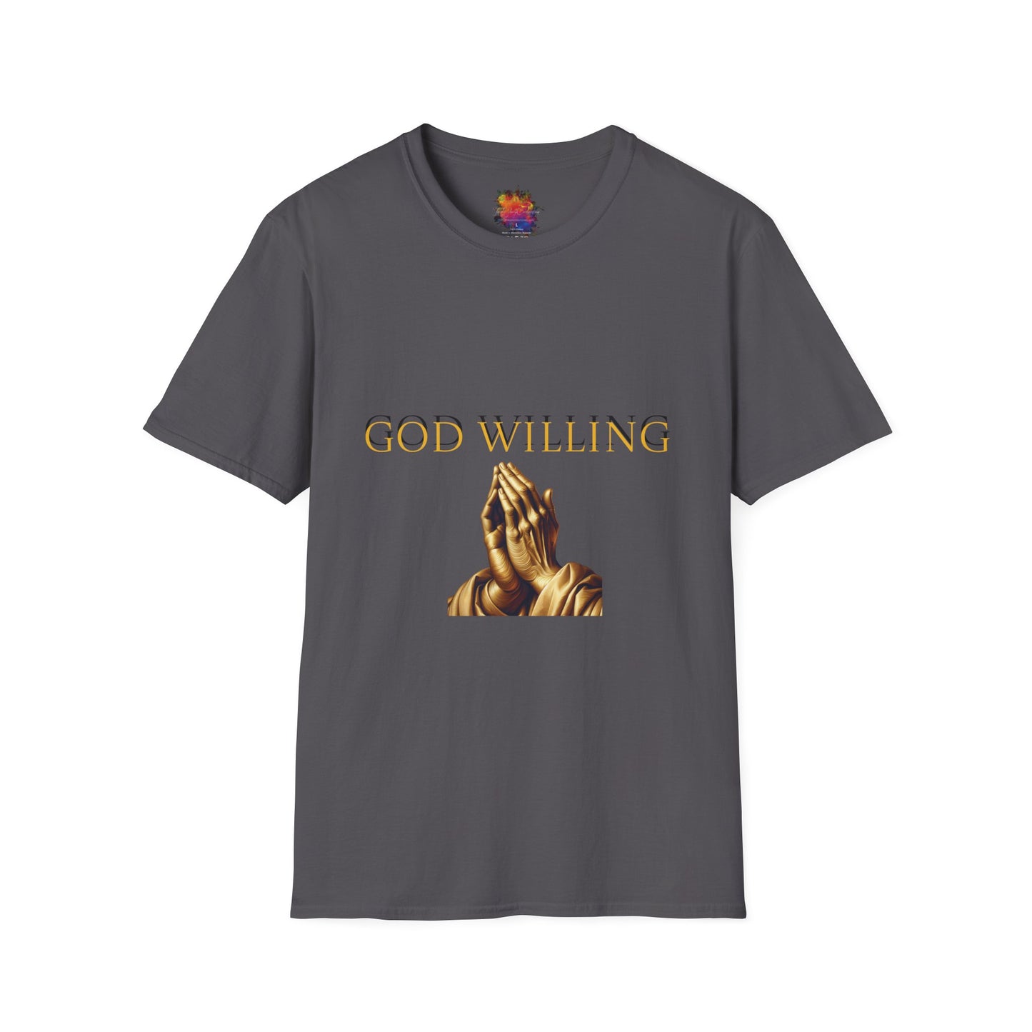 GOD WILLING Unisex Softstyle T-Shirt