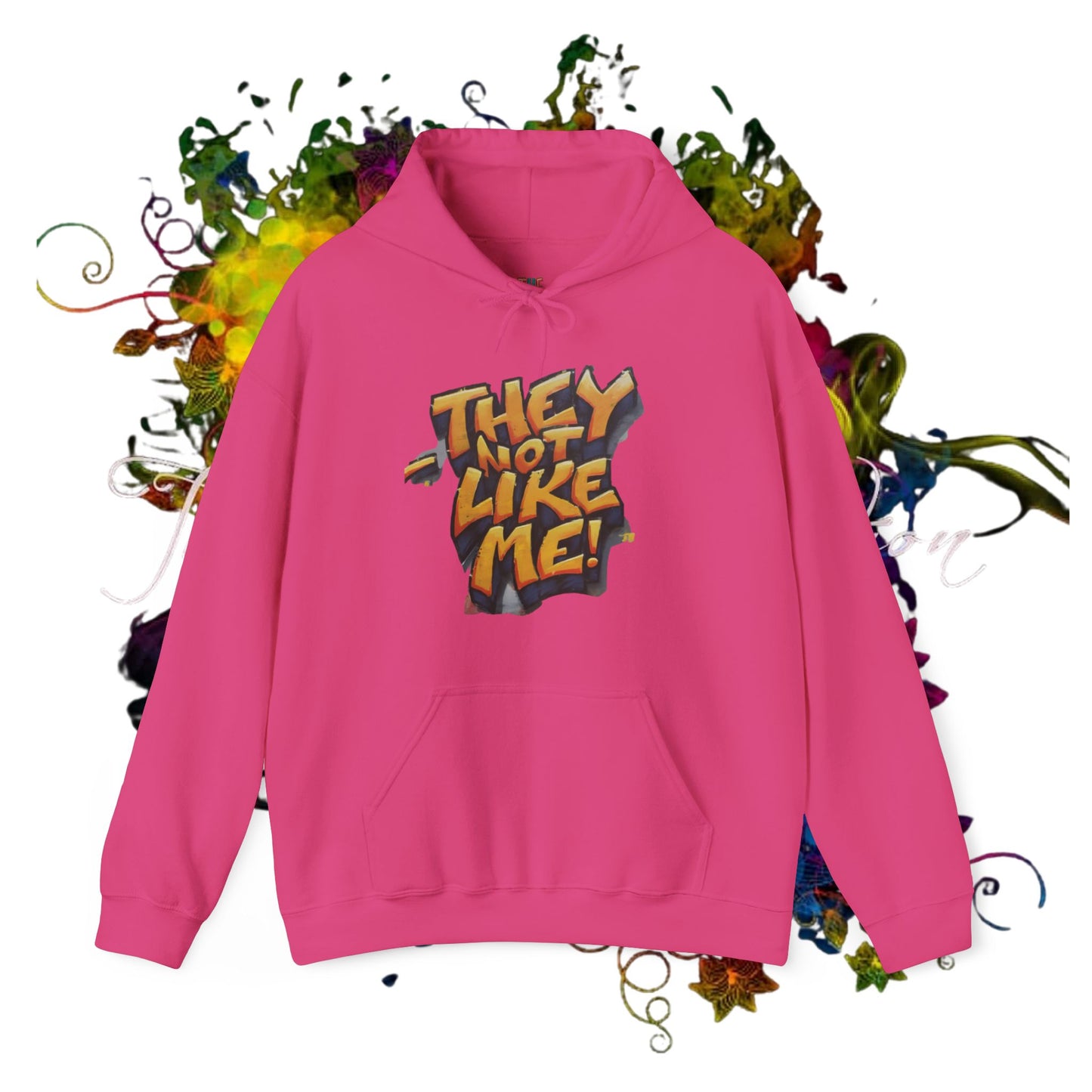 They Not Like Me ! Unisex Heavy Blend™ Hooded Sweatshirt