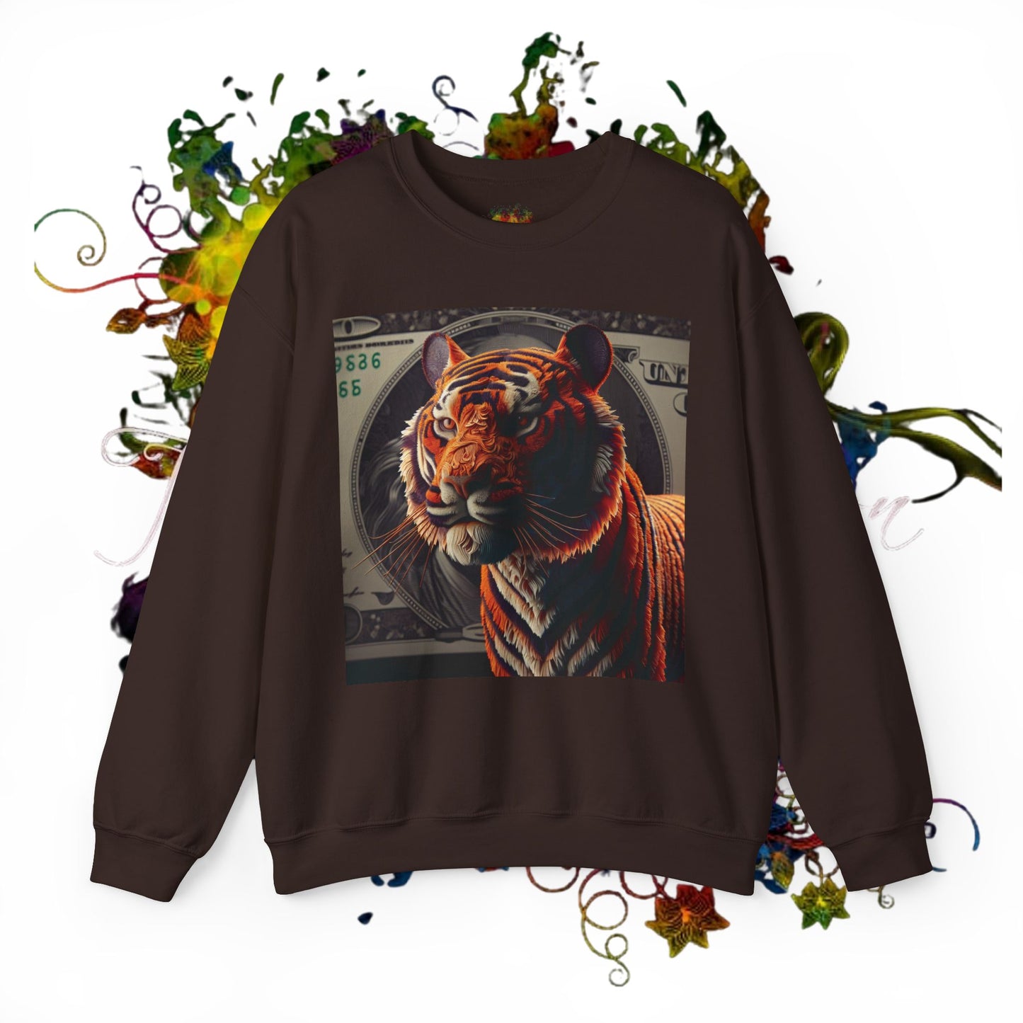 Tiger Money Hot Graphic Sweatshirt