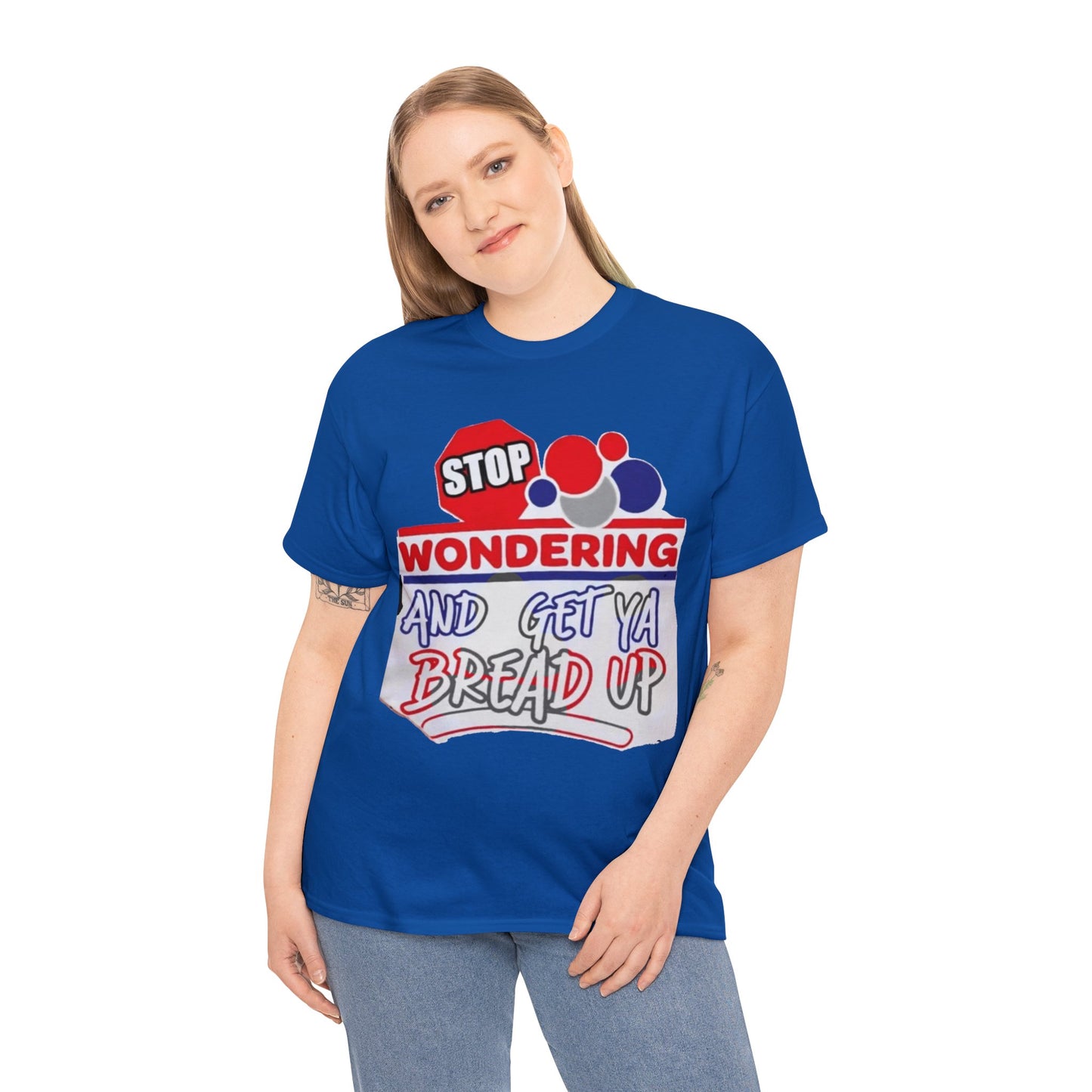 Stop Wonderin' Unisex Heavy Cotton Tee