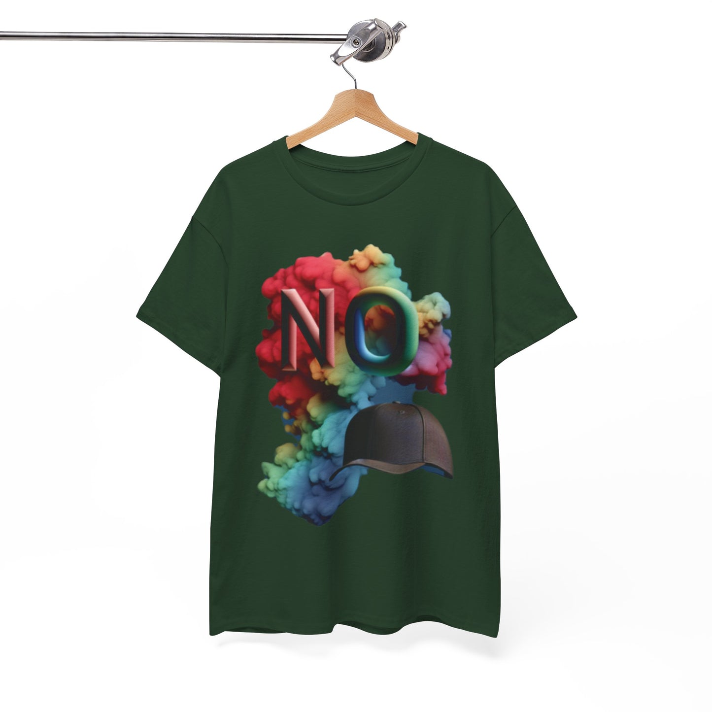 no cap (color) Unisex Heavy Cotton Tee