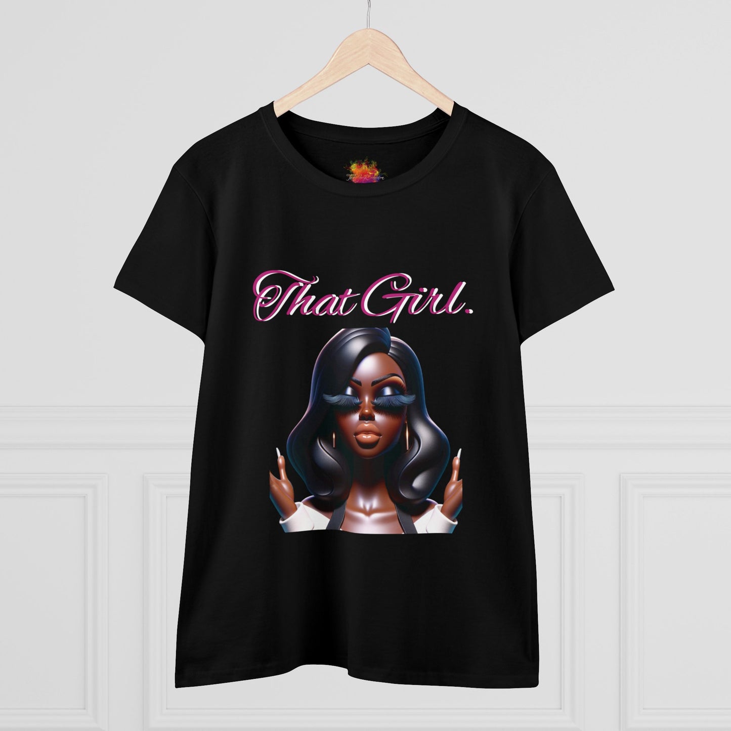 That Girl ...Women's Midweight Cotton Tee