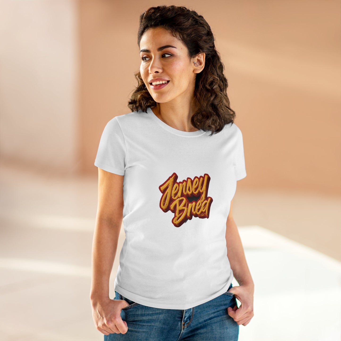 Jersey Bred Women's Midweight Cotton Tee