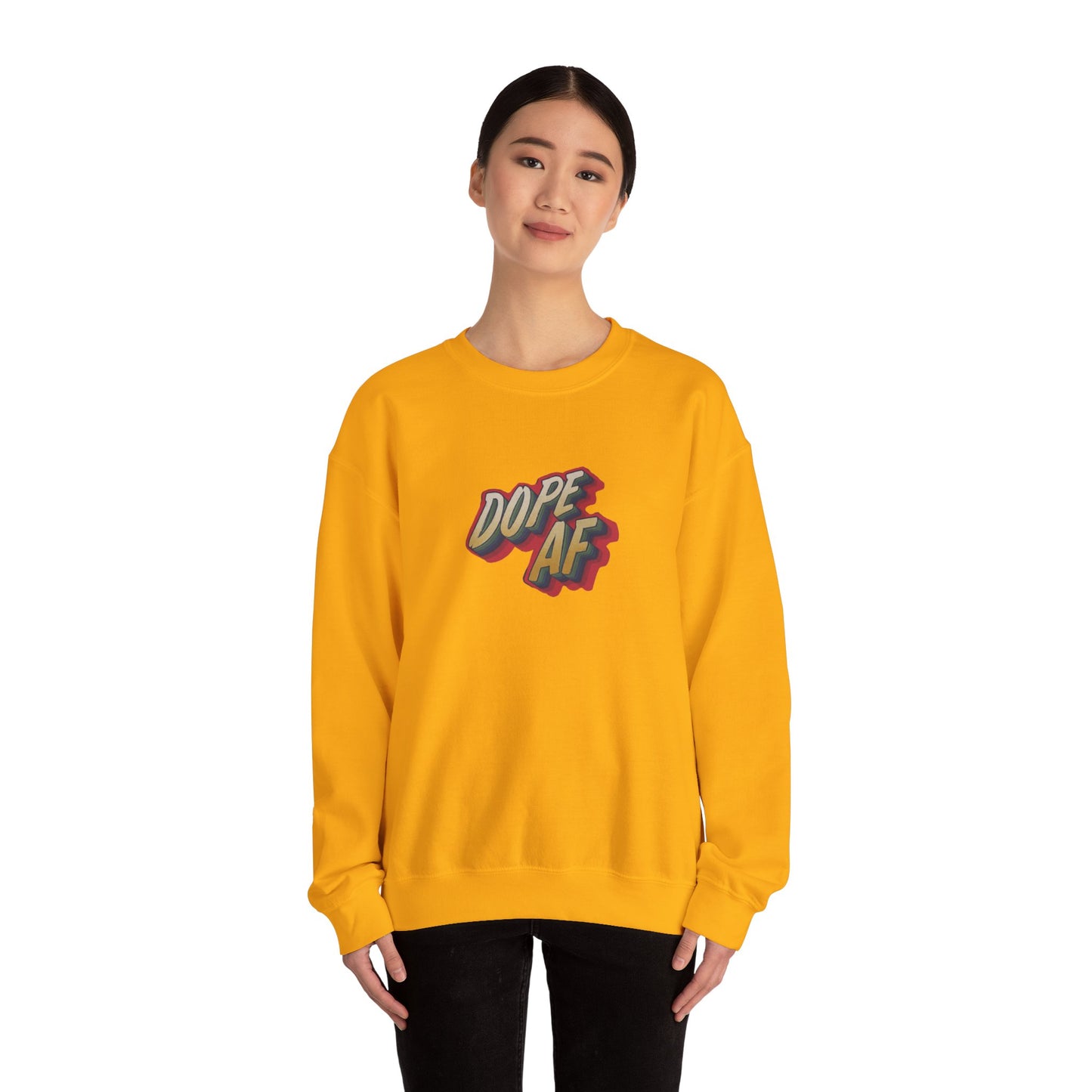 Dope  AF Unisex Heavy Blend™ Crewneck Sweatshirt