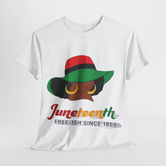 Juneteenth Freeish Unisex Heavy Cotton Tee