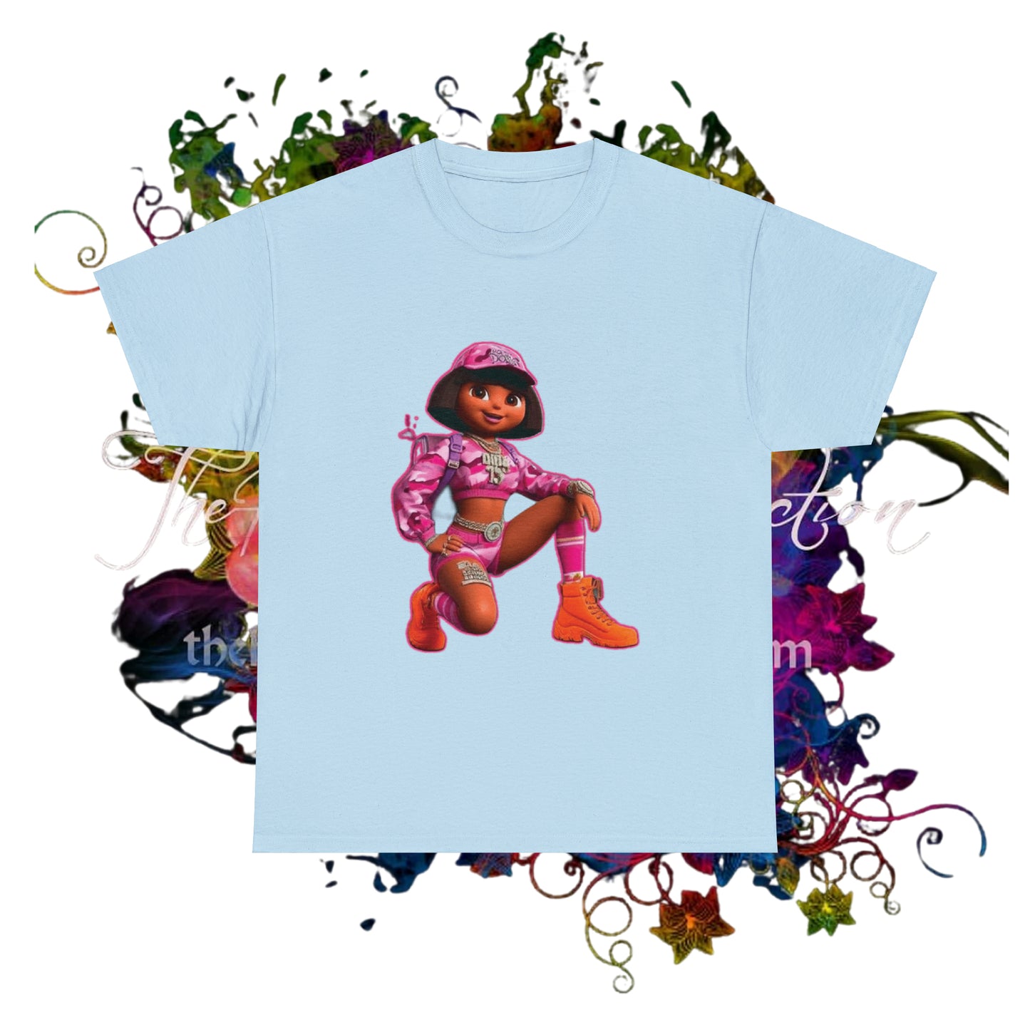 DORA MINAJ Unisex Heavy Cotton Tee