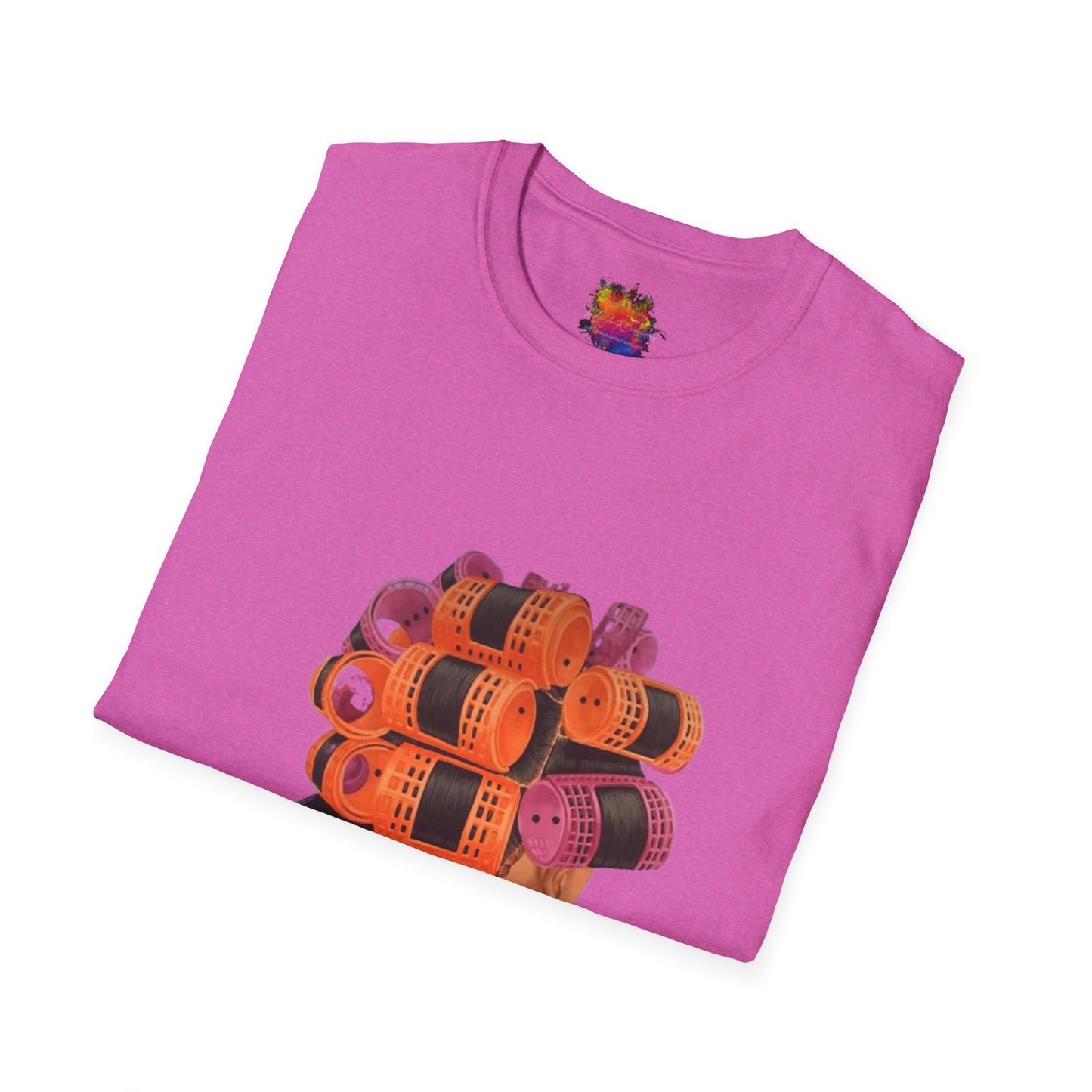 Roller Set  Unisex Softstyle T-Shirt