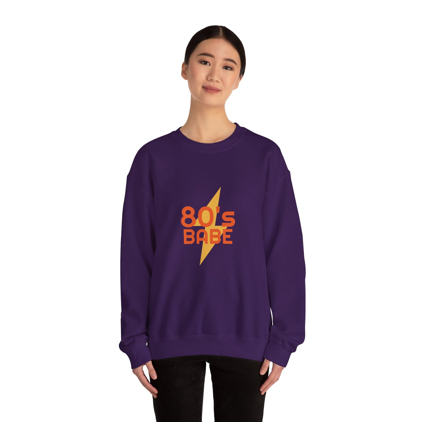 80s Babe Unisex Heavy Blend™ Crewneck Sweatshirt