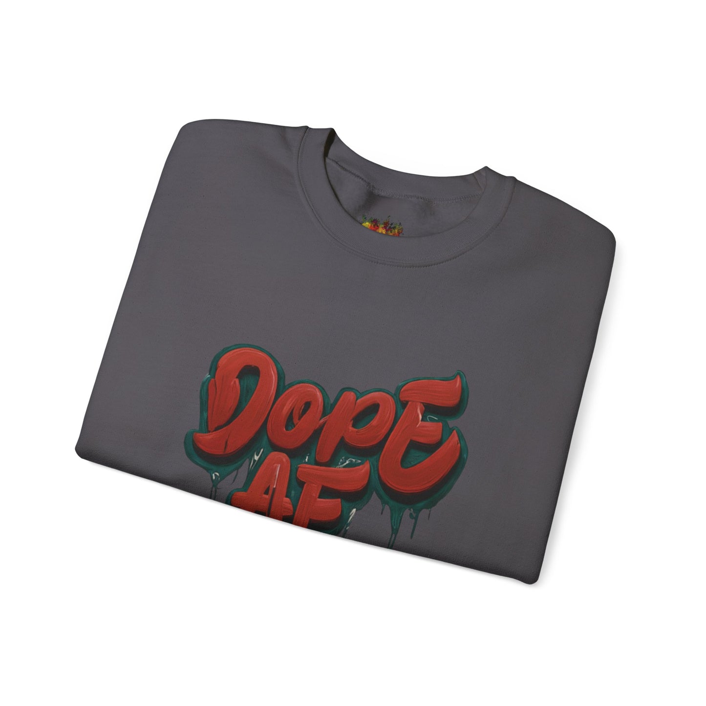 DOPE AF Unisex Heavy Blend™ Crewneck Sweatshirt