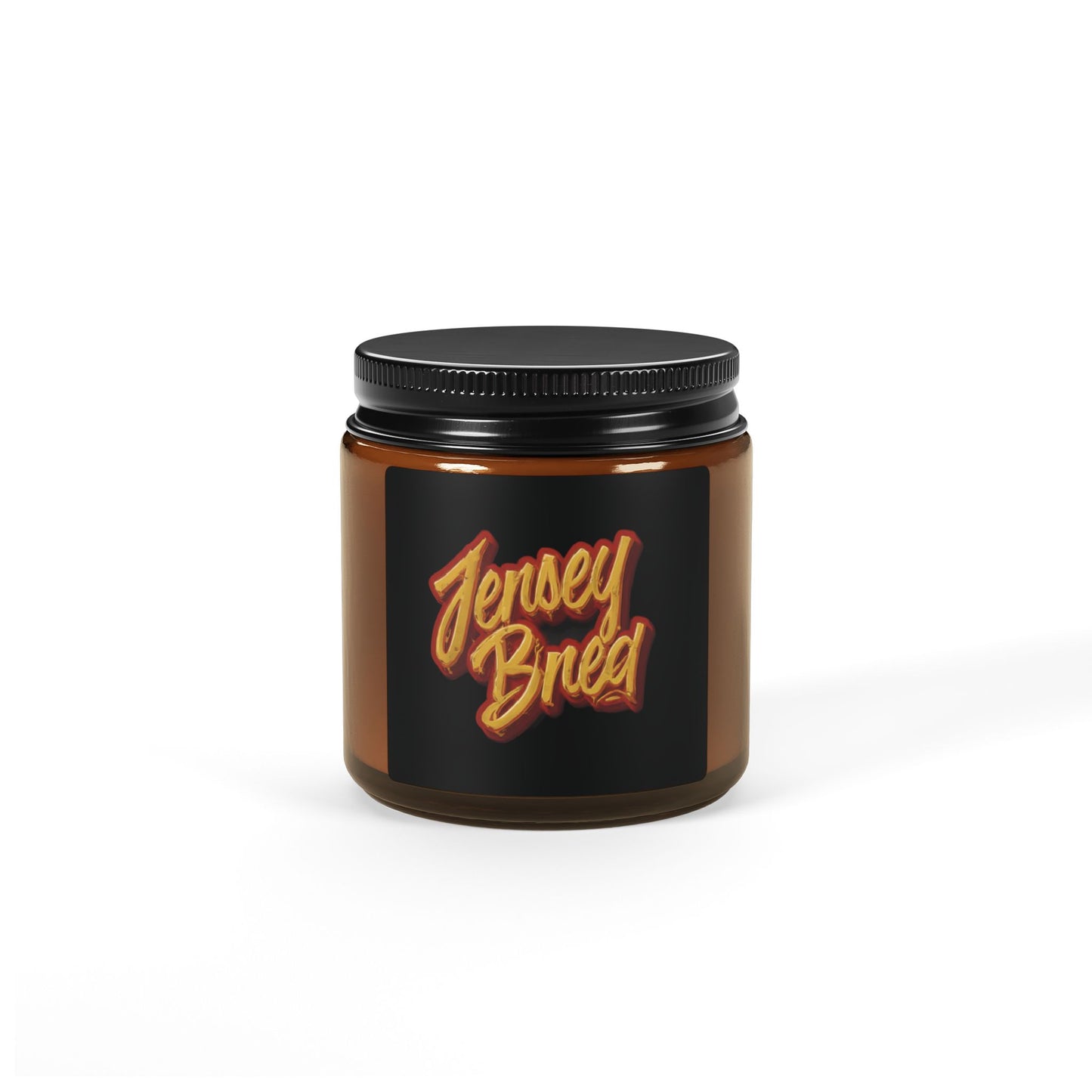 Jersey Bred Scented Soy Candle (Multi-Size, Amber Jar)