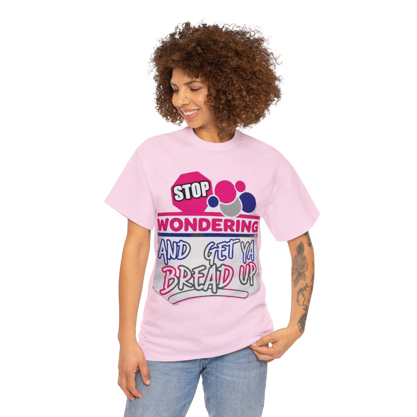 Stop Wonderin' Unisex Heavy Cotton Tee