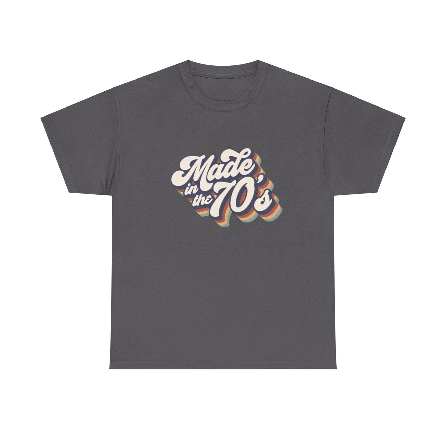 MADE IN THE 70s Unisex Heavy Cotton Tee