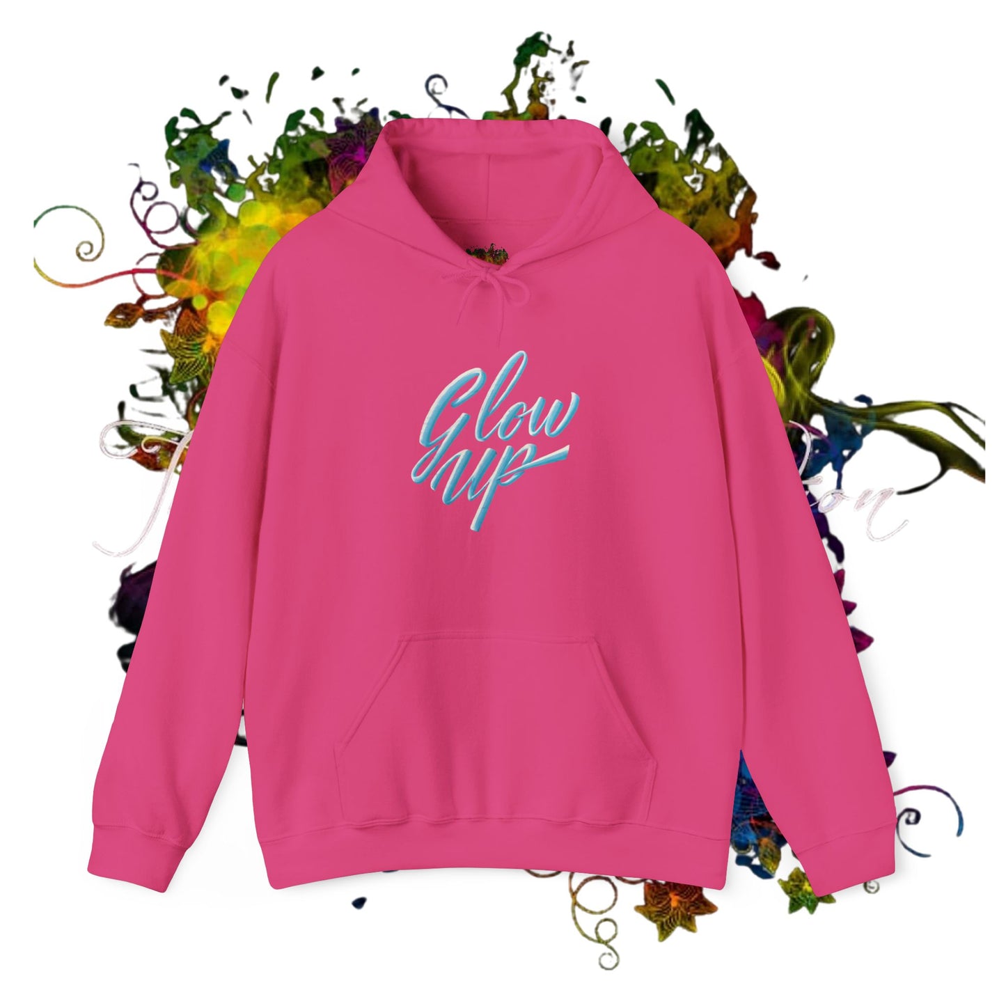 Glow Up Too Unisex Heavy Blend™ Hooded Sweatshirt