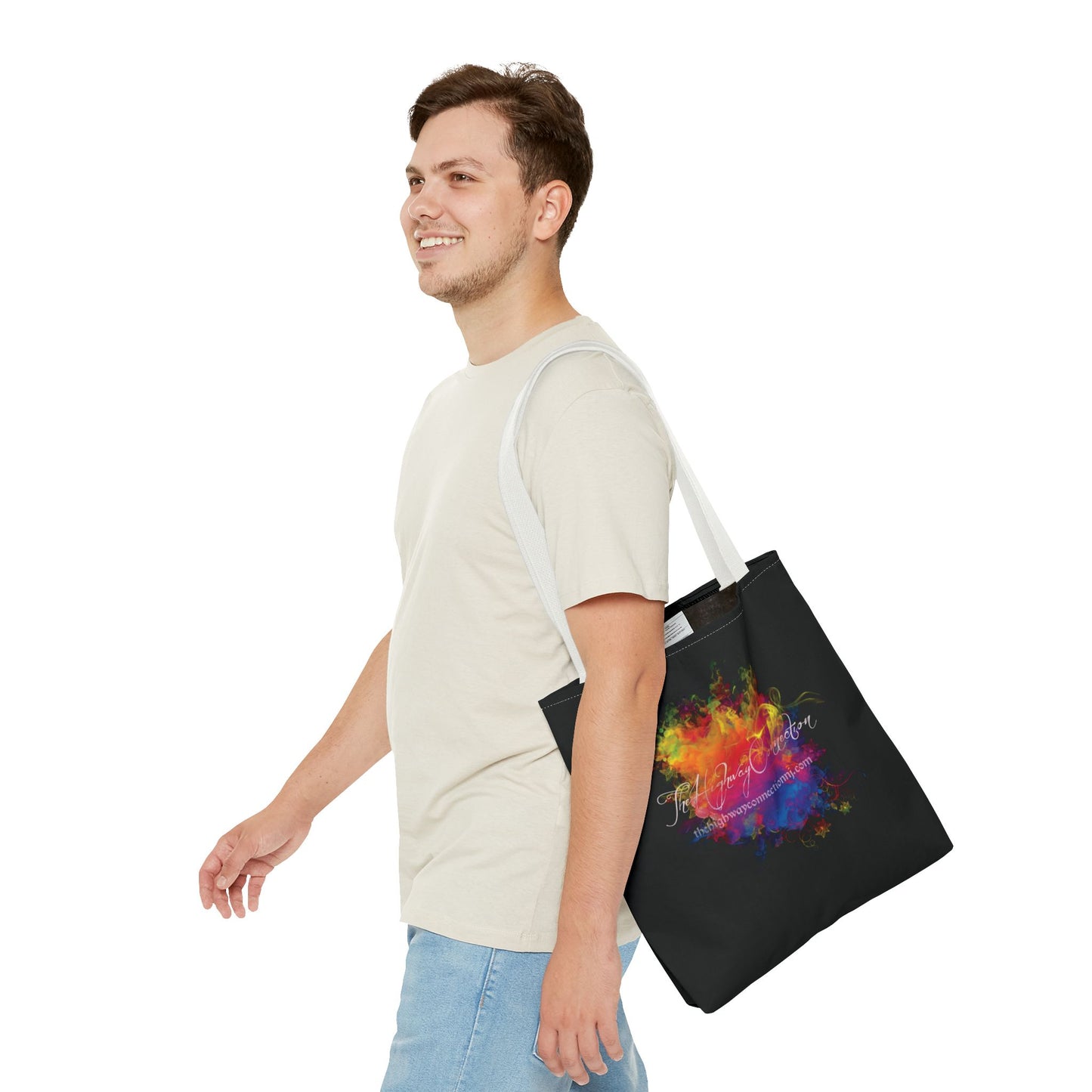 THEHIGHWAYCONNECTION LOGO Tote Bag (AOP)