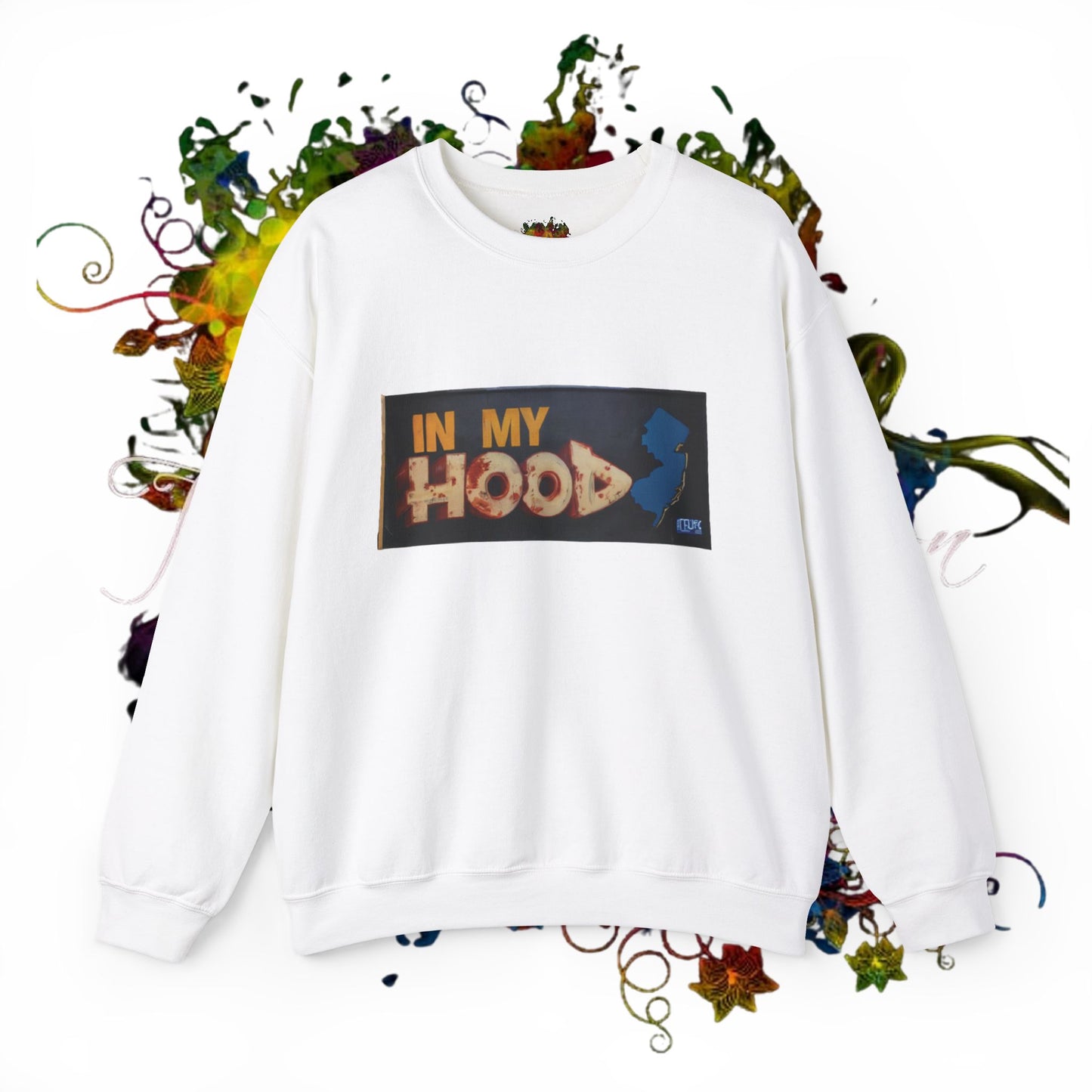 In My Hood Unisex Heavy Blend™ Crewneck Sweatshirt