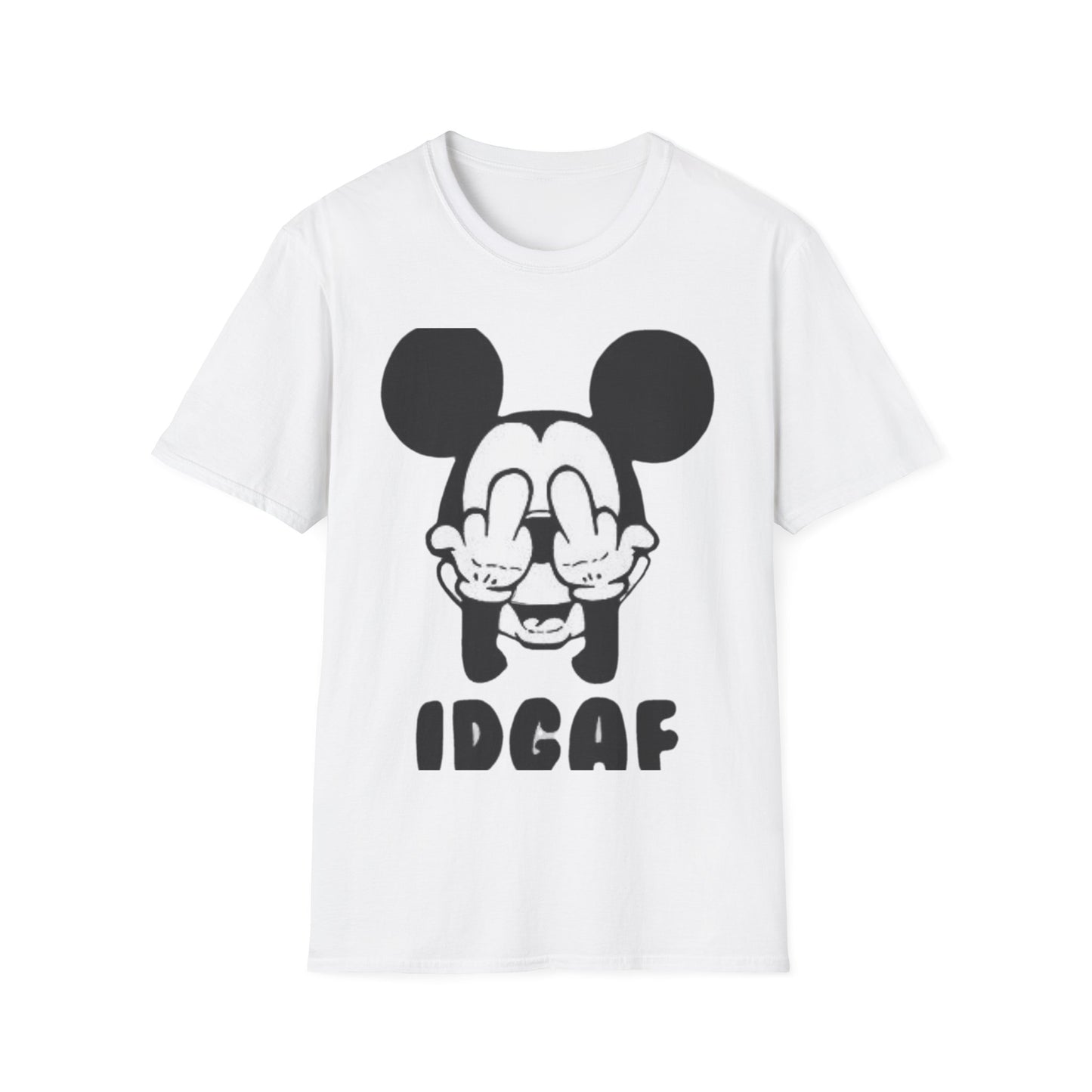 IDGAF  Unisex Softstyle T-Shirt