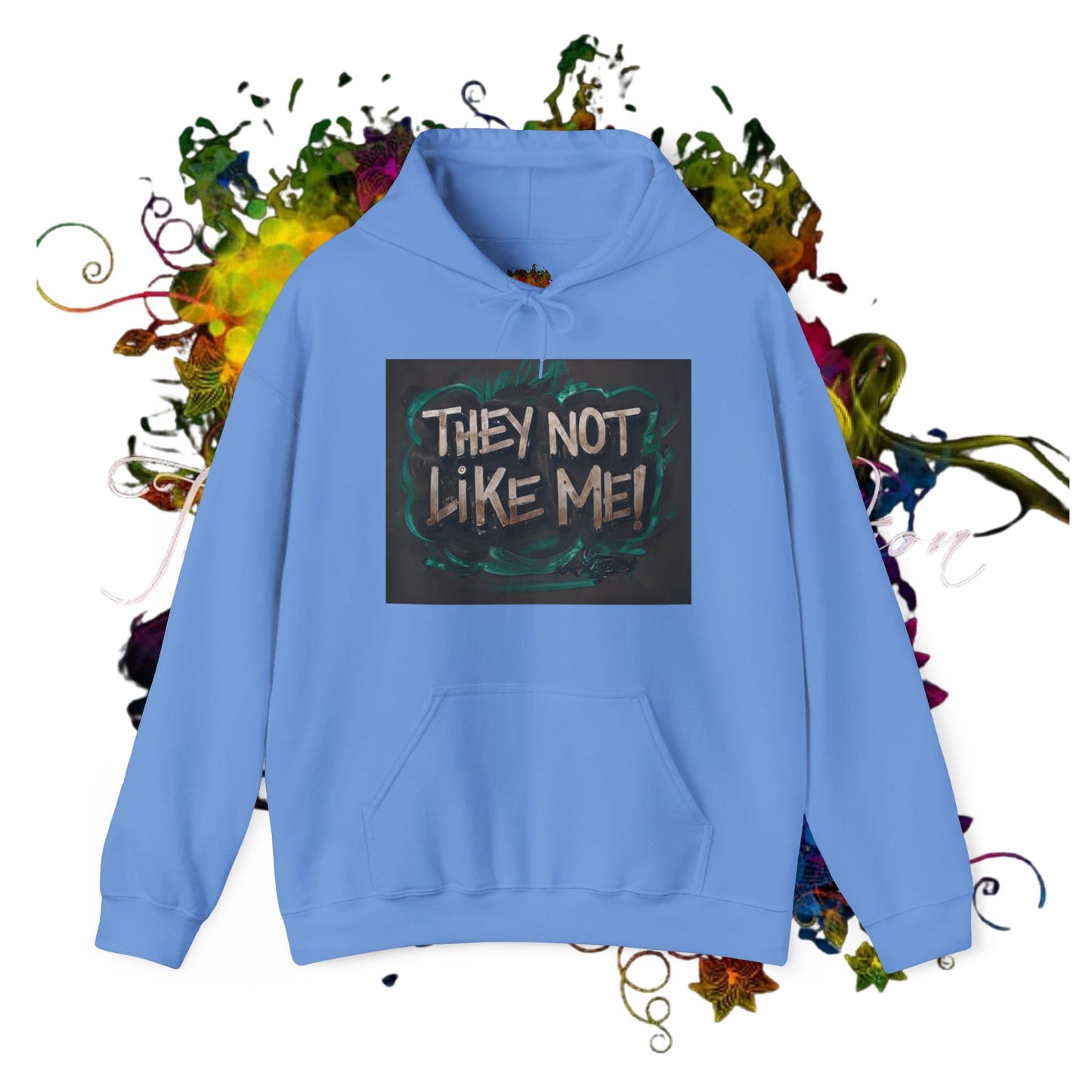 They Not Like Me ! Unisex Heavy Blend™ Hooded Sweatshirt