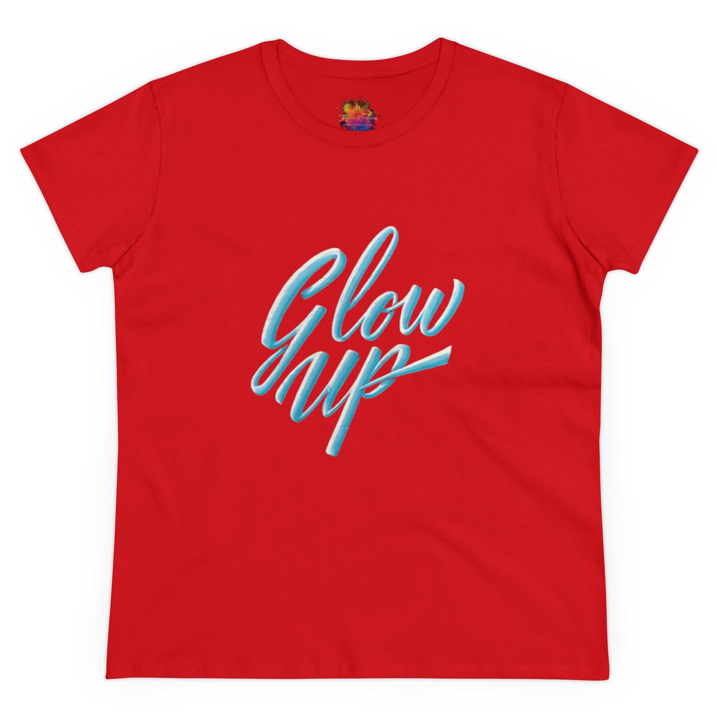 Glow Up Women's Midweight Cotton Tee