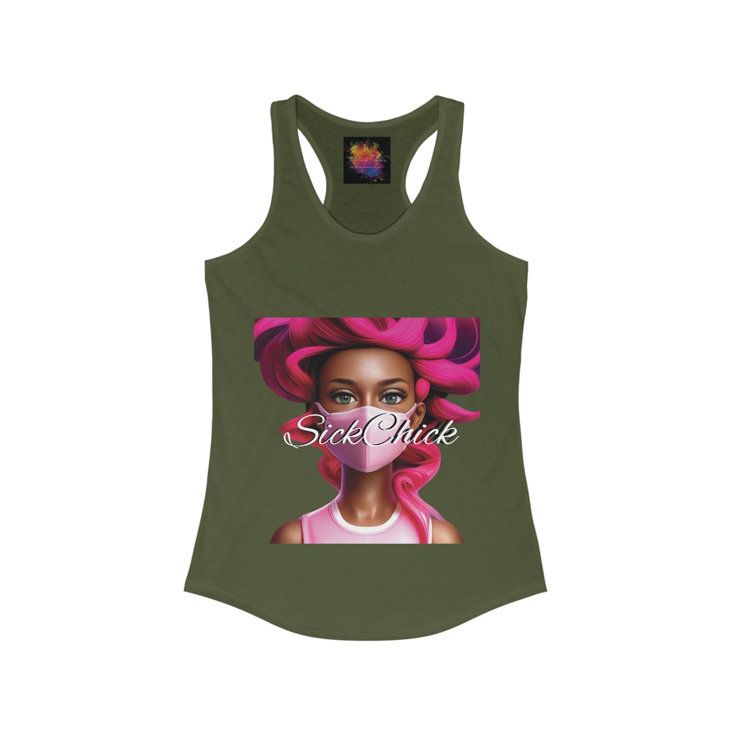 SickChick Brand Women's Ideal Racerback Tank