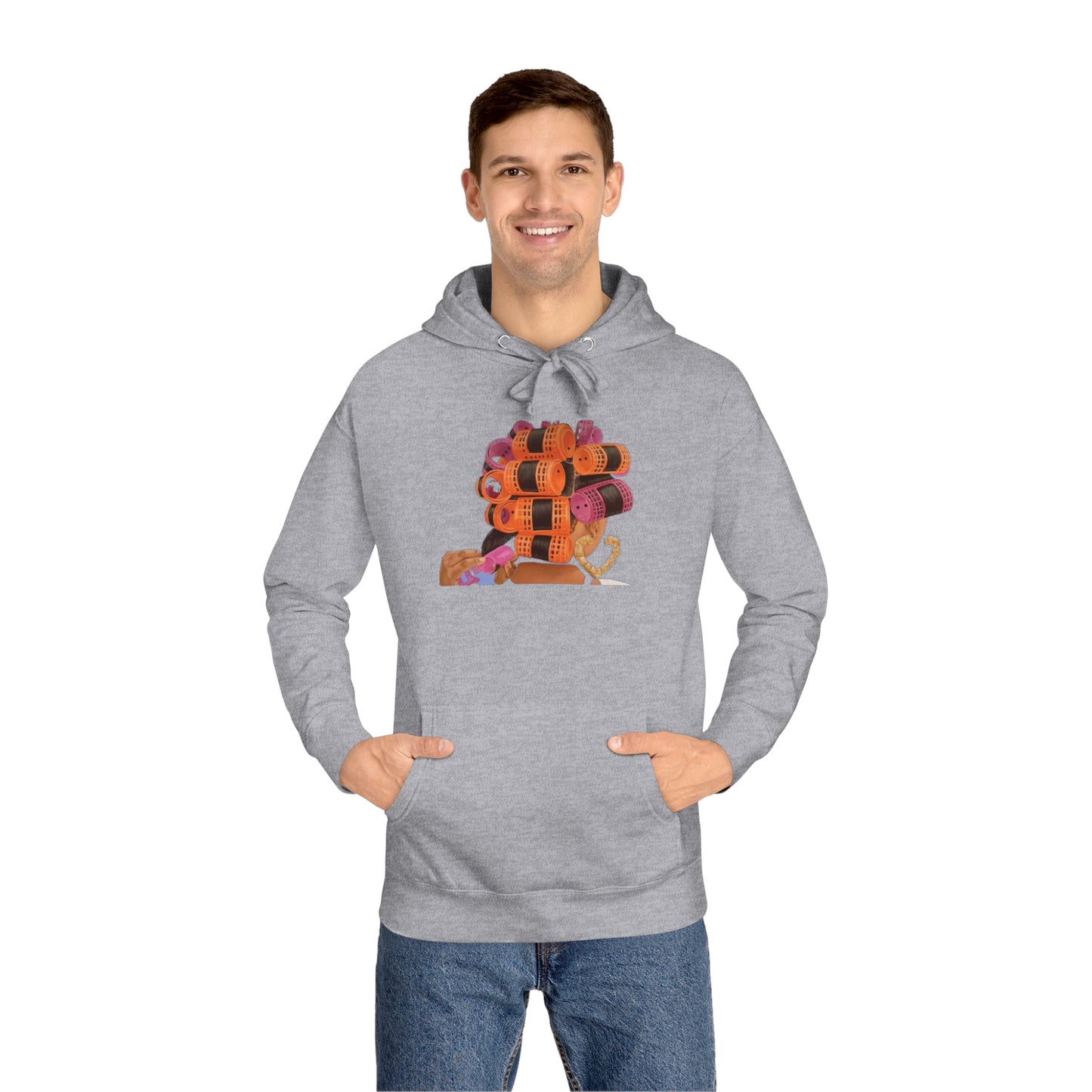 Rollerset  Unisex Fleece Hoodie