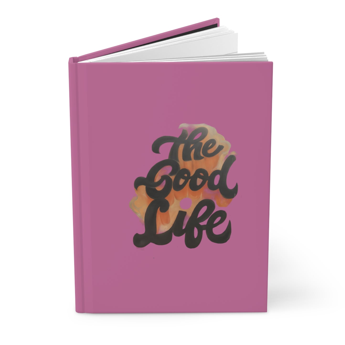 The Good Life ( Pink ) Hardcover Journal Matte