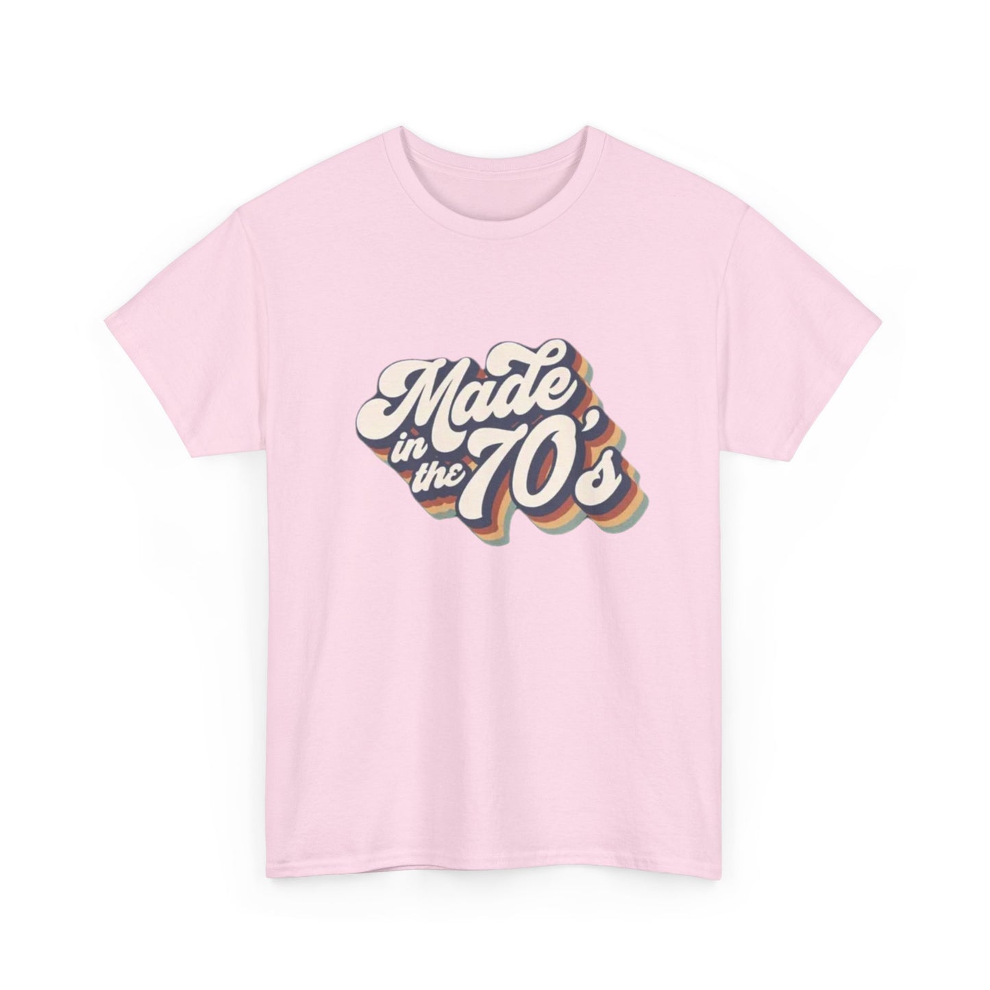 MADE IN THE 70s Unisex Heavy Cotton Tee