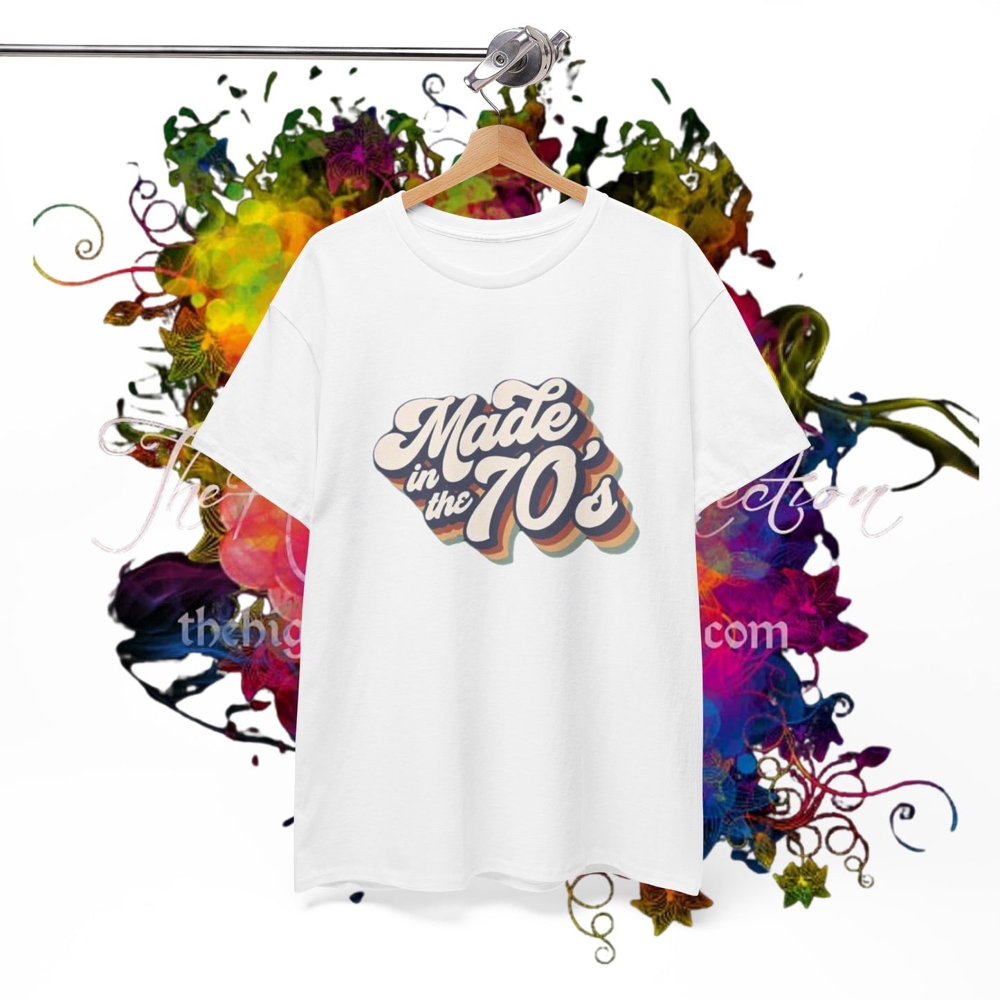 MADE IN THE 70s Unisex Heavy Cotton Tee