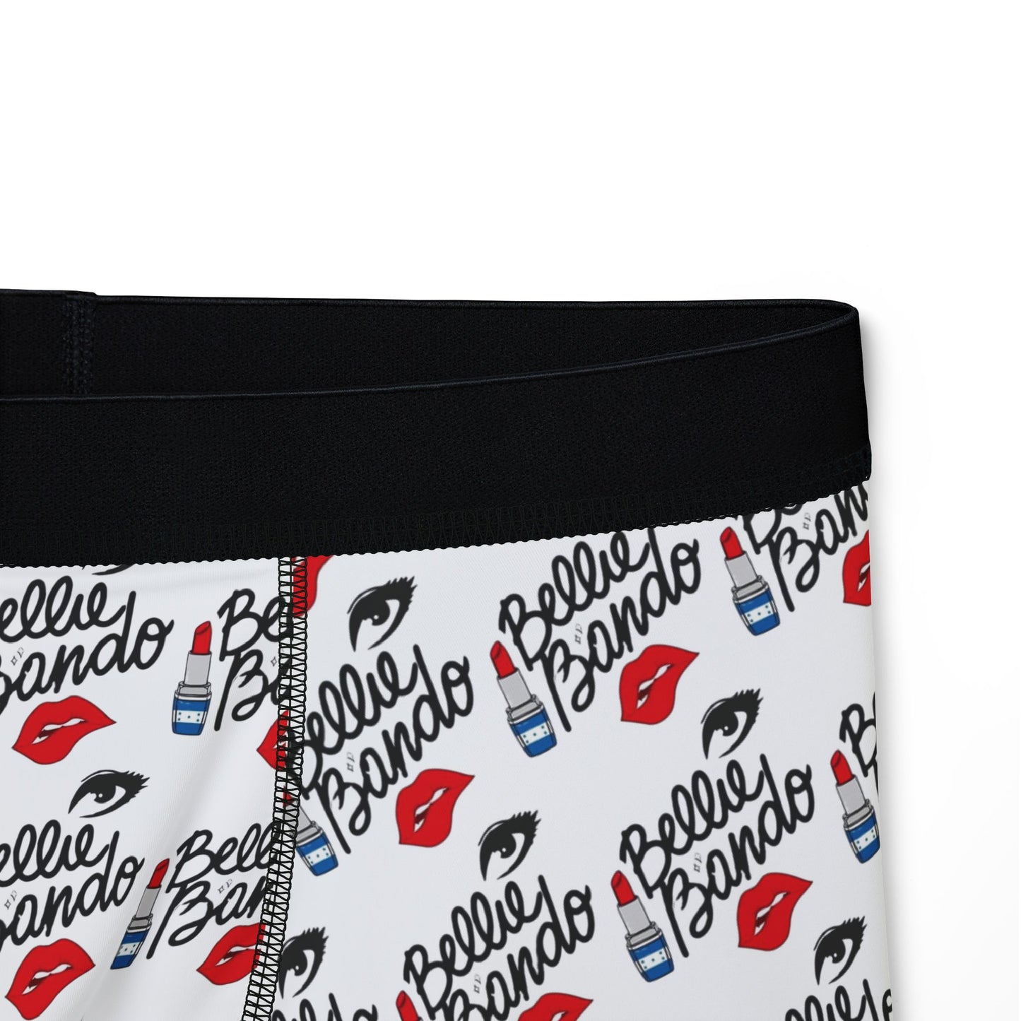 BELLIE BANDO LOGO Men's Boxers (AOP)