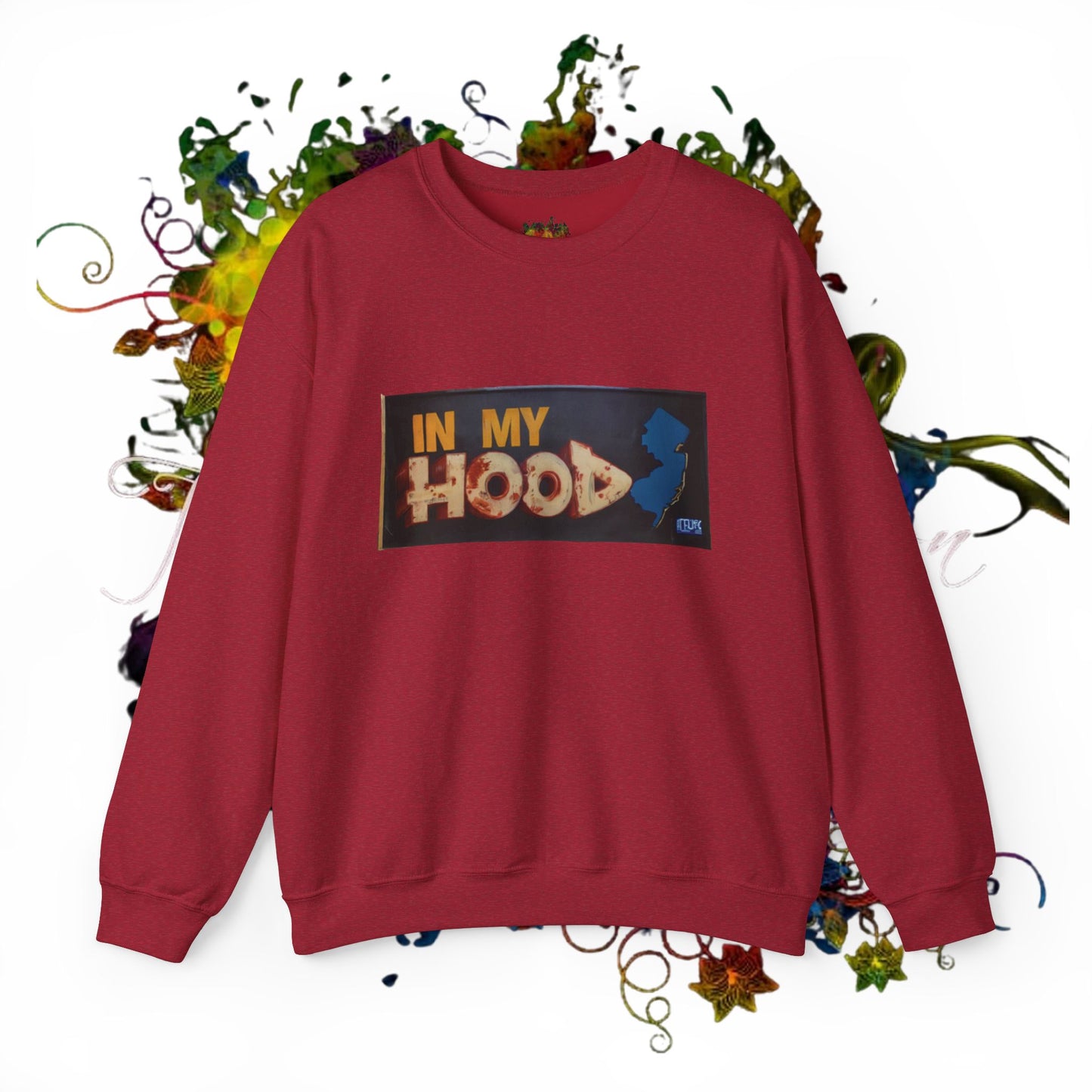 In My Hood Unisex Heavy Blend™ Crewneck Sweatshirt