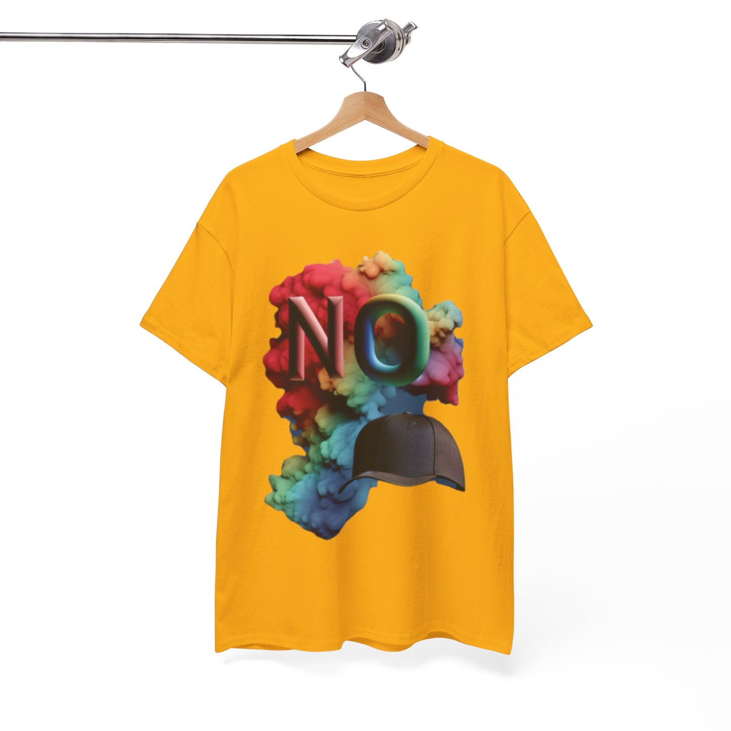 no cap (color) Unisex Heavy Cotton Tee