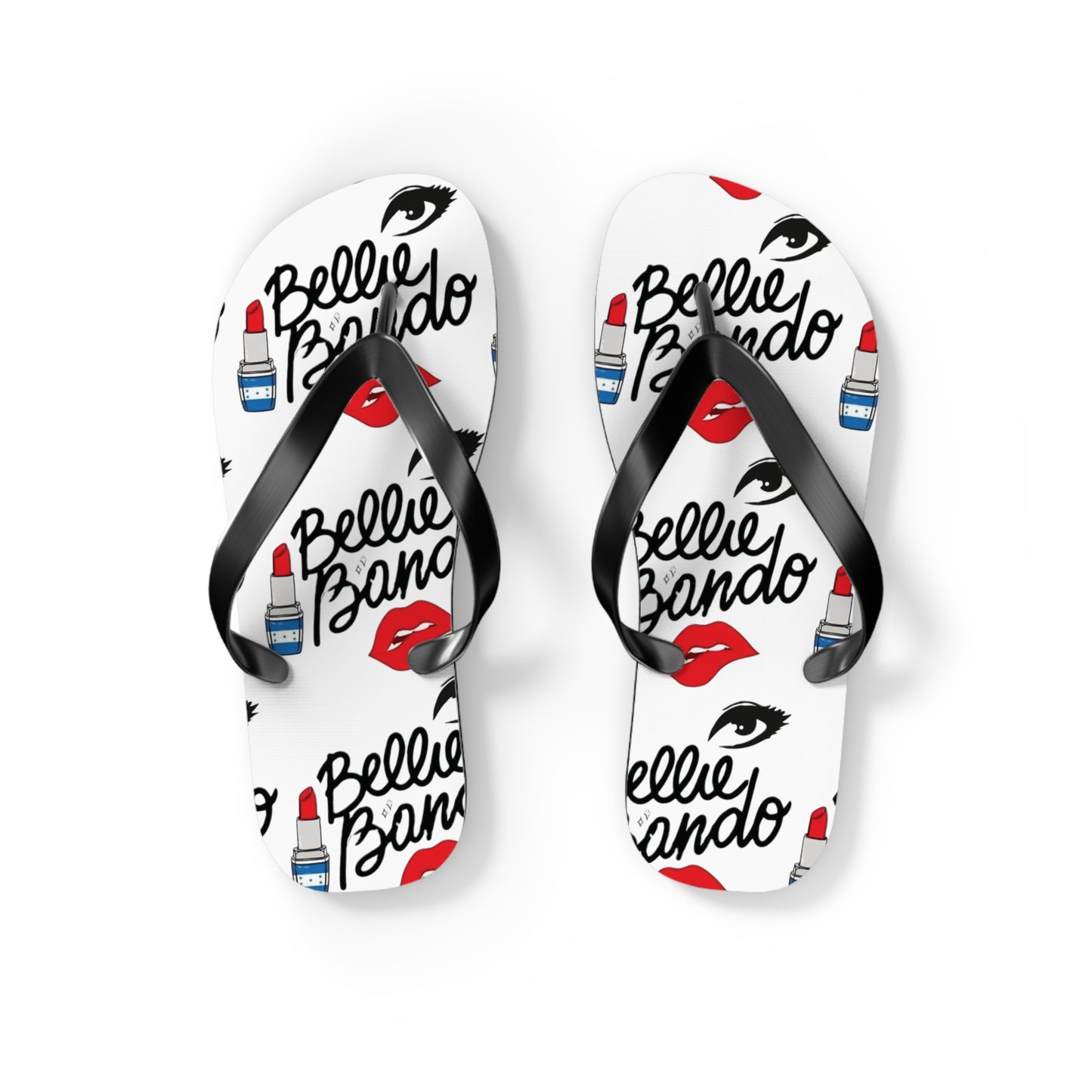 BELLIE BANDO LOGO Flip Flops