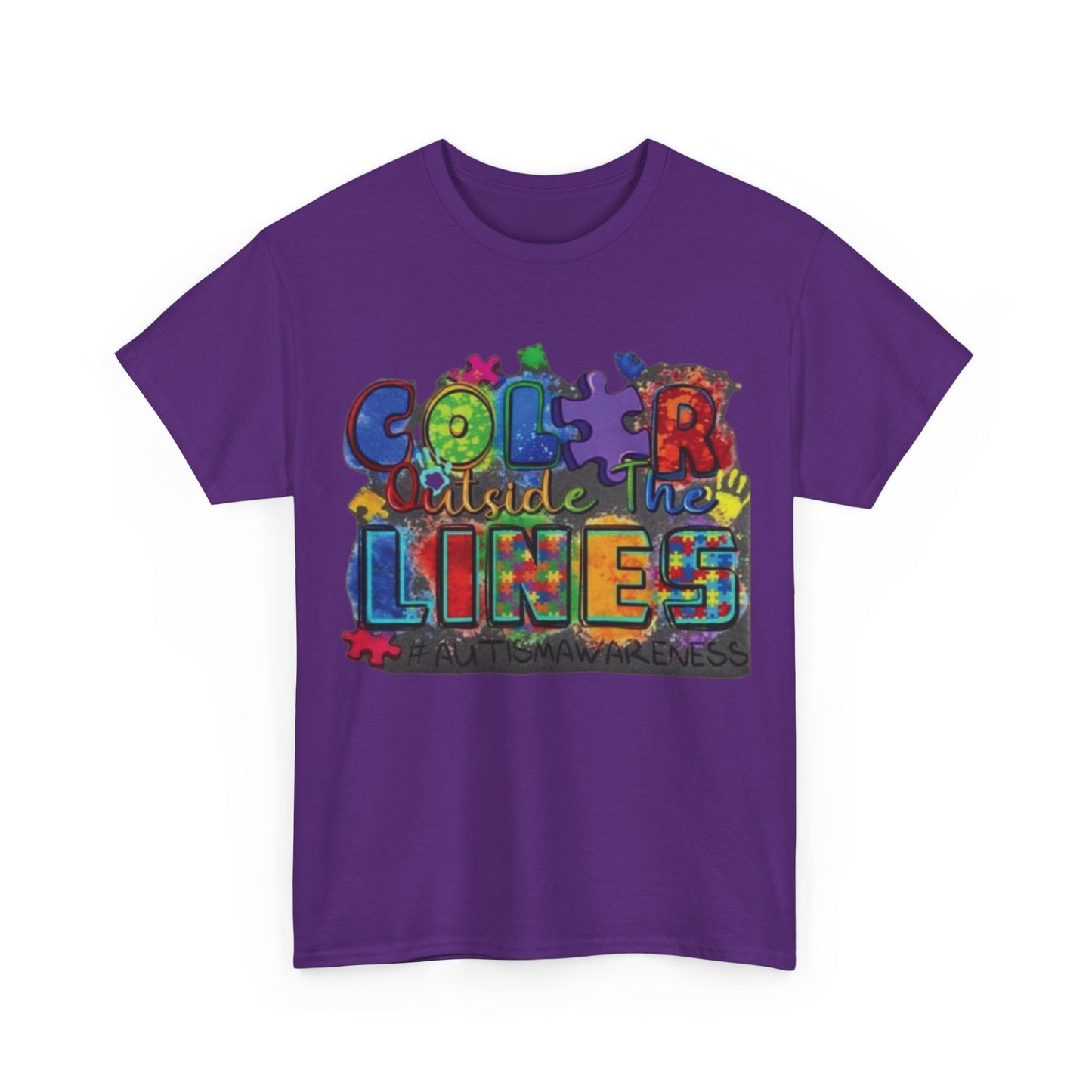 COLOR the lines Unisex Heavy Cotton Tee