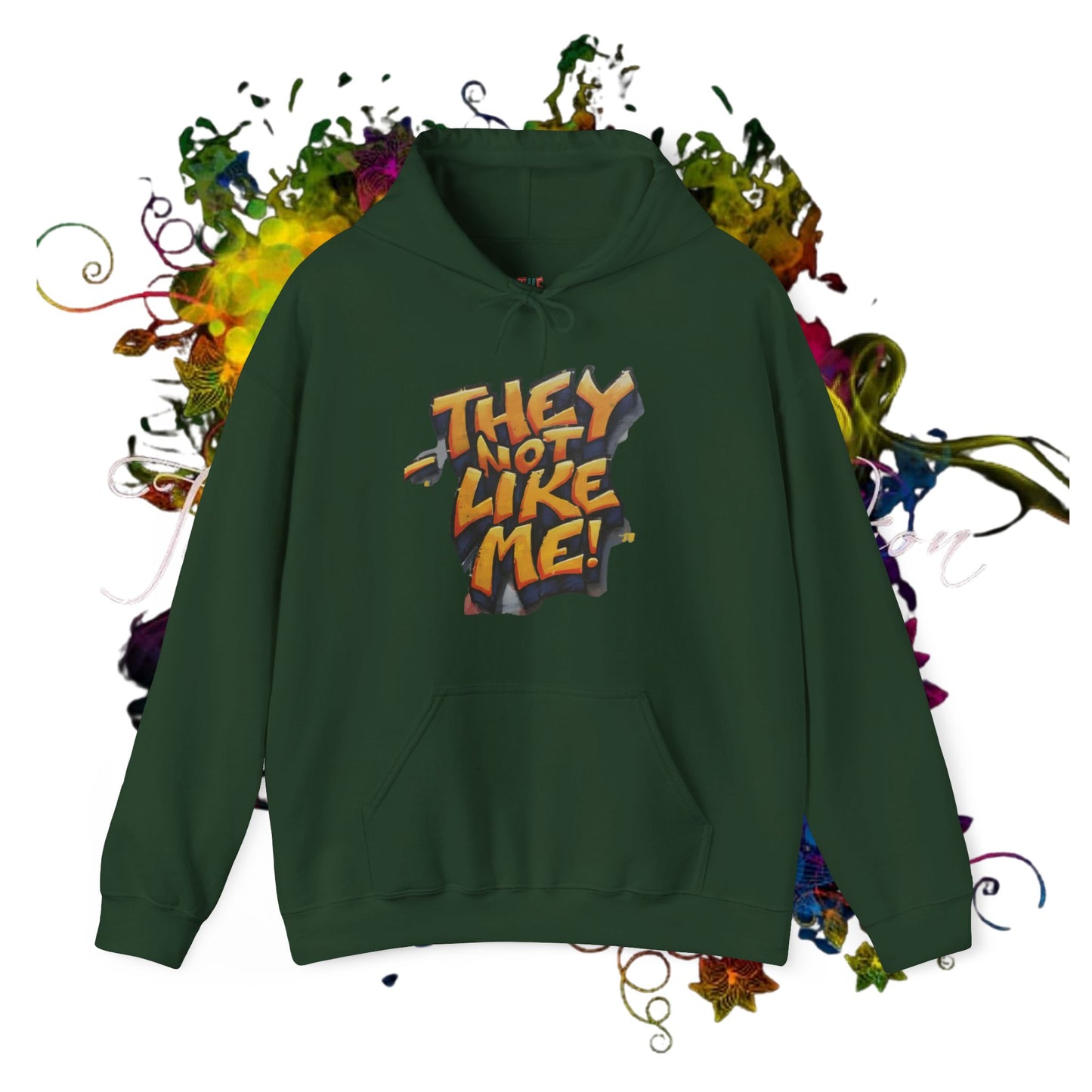 They Not Like Me ! Unisex Heavy Blend™ Hooded Sweatshirt