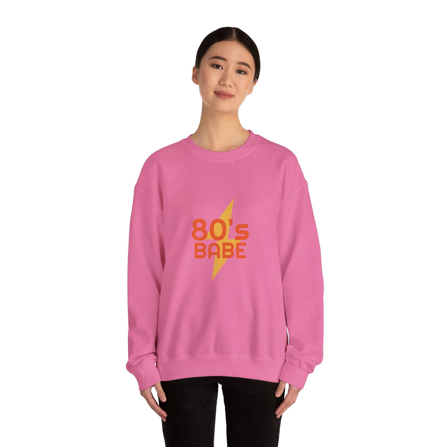 80s Babe Unisex Heavy Blend™ Crewneck Sweatshirt