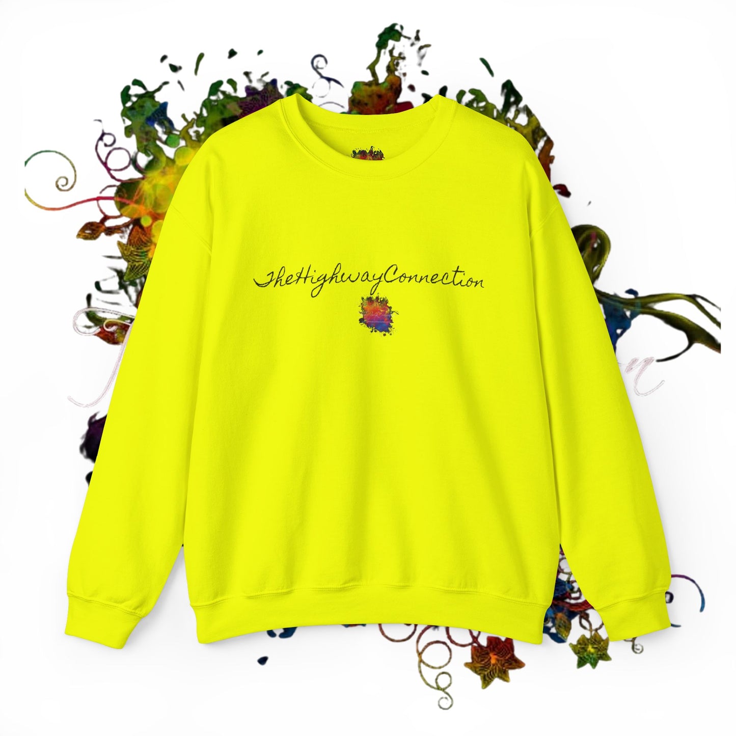 THEHIGHWAYCONNECTION Brand Unisex Heavy Blend™ Crewneck Sweatshirt