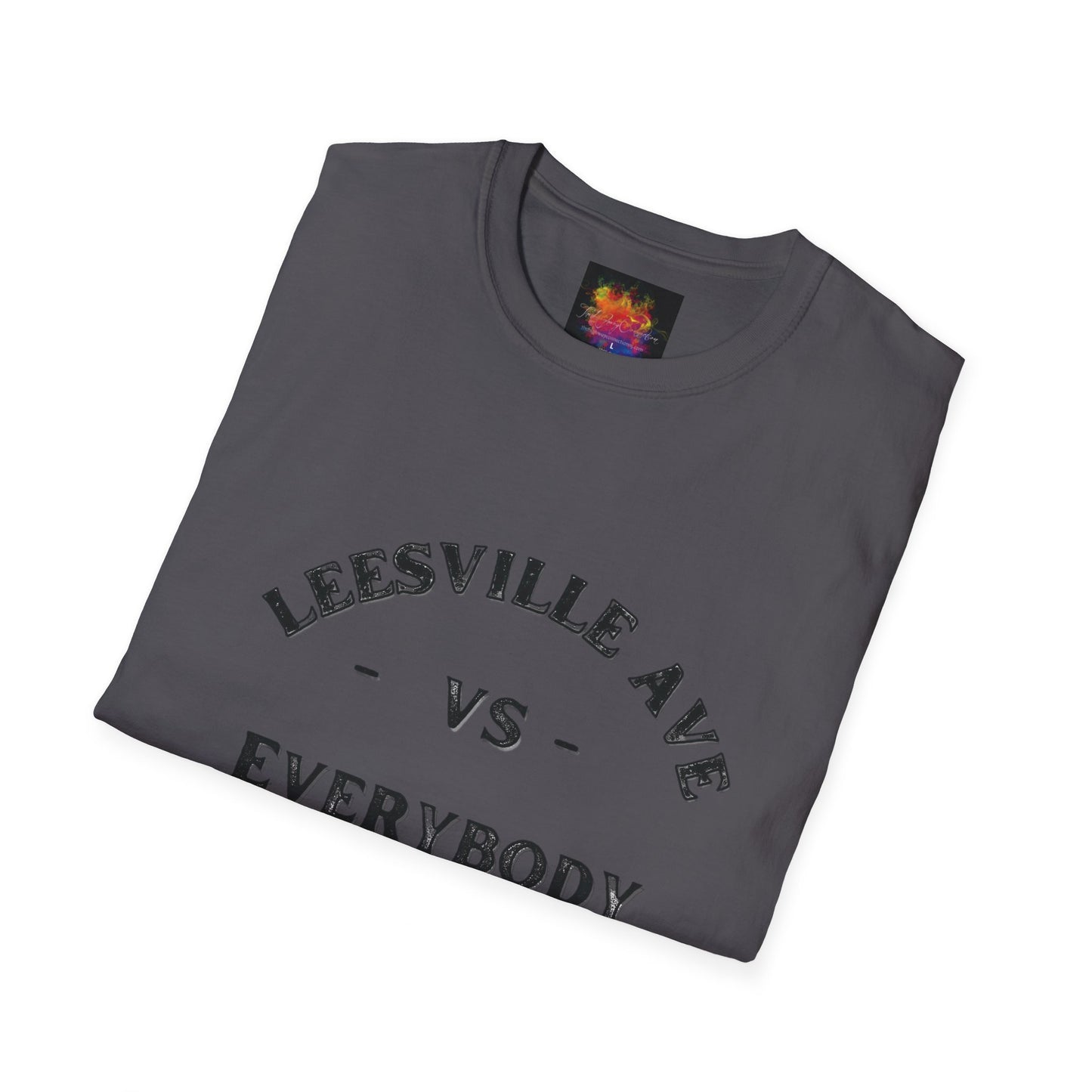 LEESVILLE AVE vs EvERYBODY Unisex Softstyle T-Shirt