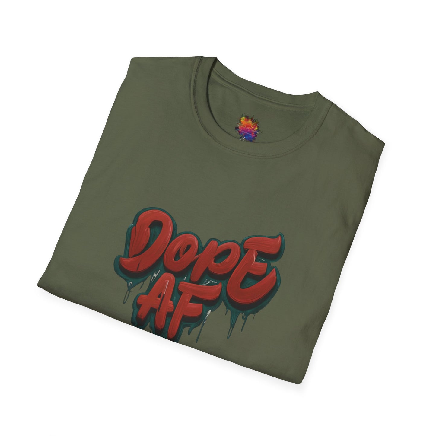 Dope AF Unisex Softstyle T-Shirt